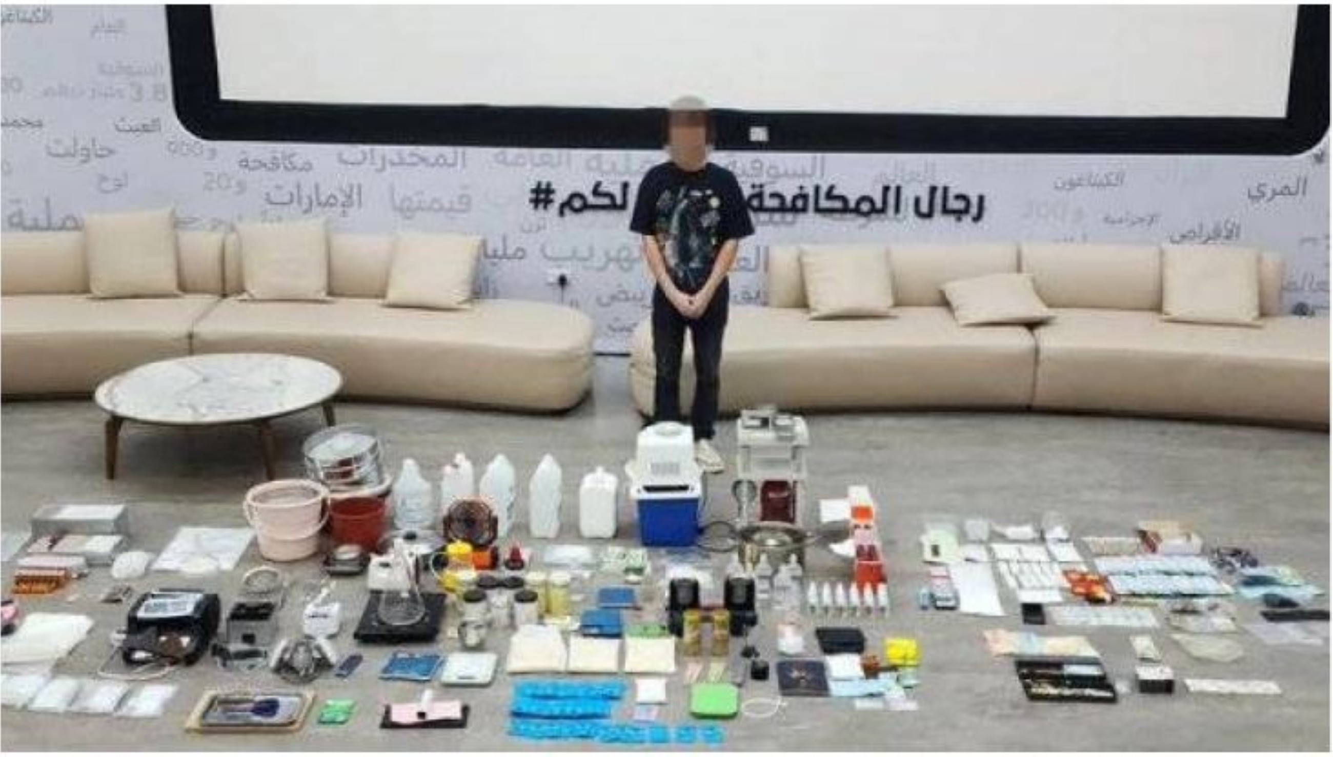 Dubai Police foil drug gang operating from villa, seize 40kg of narcotics