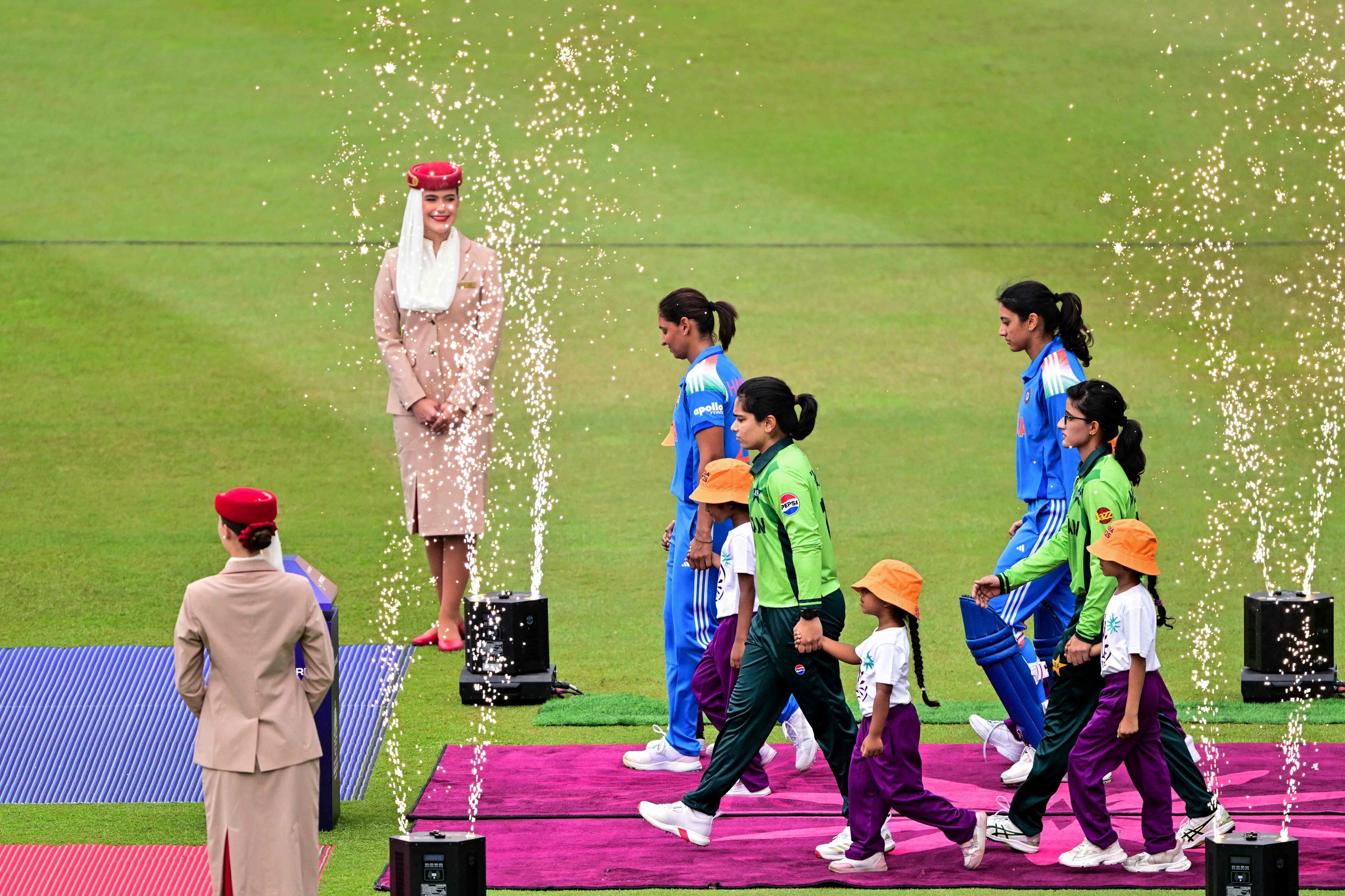 Women's World Cup: India crush Pakistan by 88 runs amid handshake snub, umpiring drama
