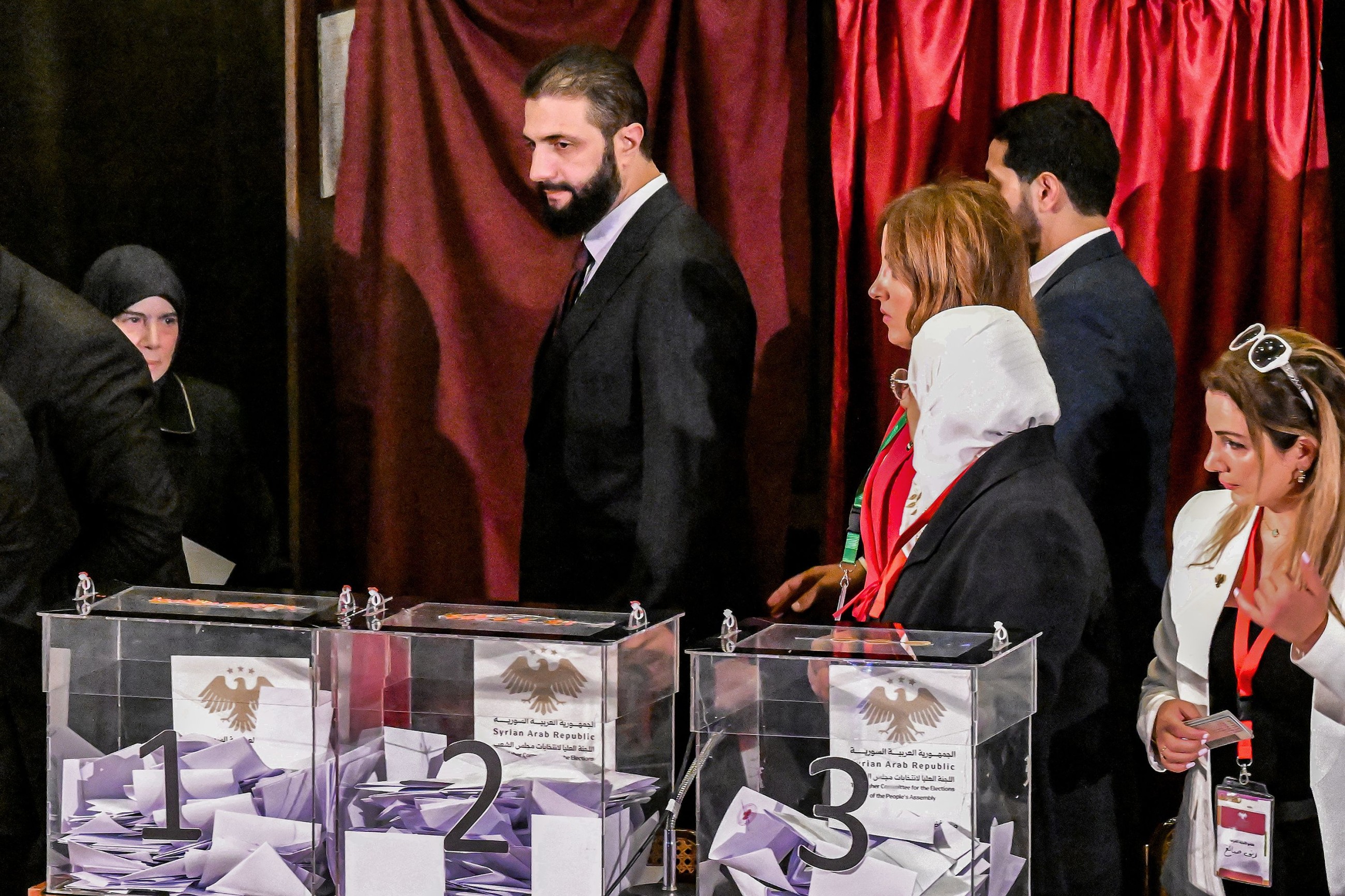 Tight security as Syrians vote in first elections since Assad's ouster