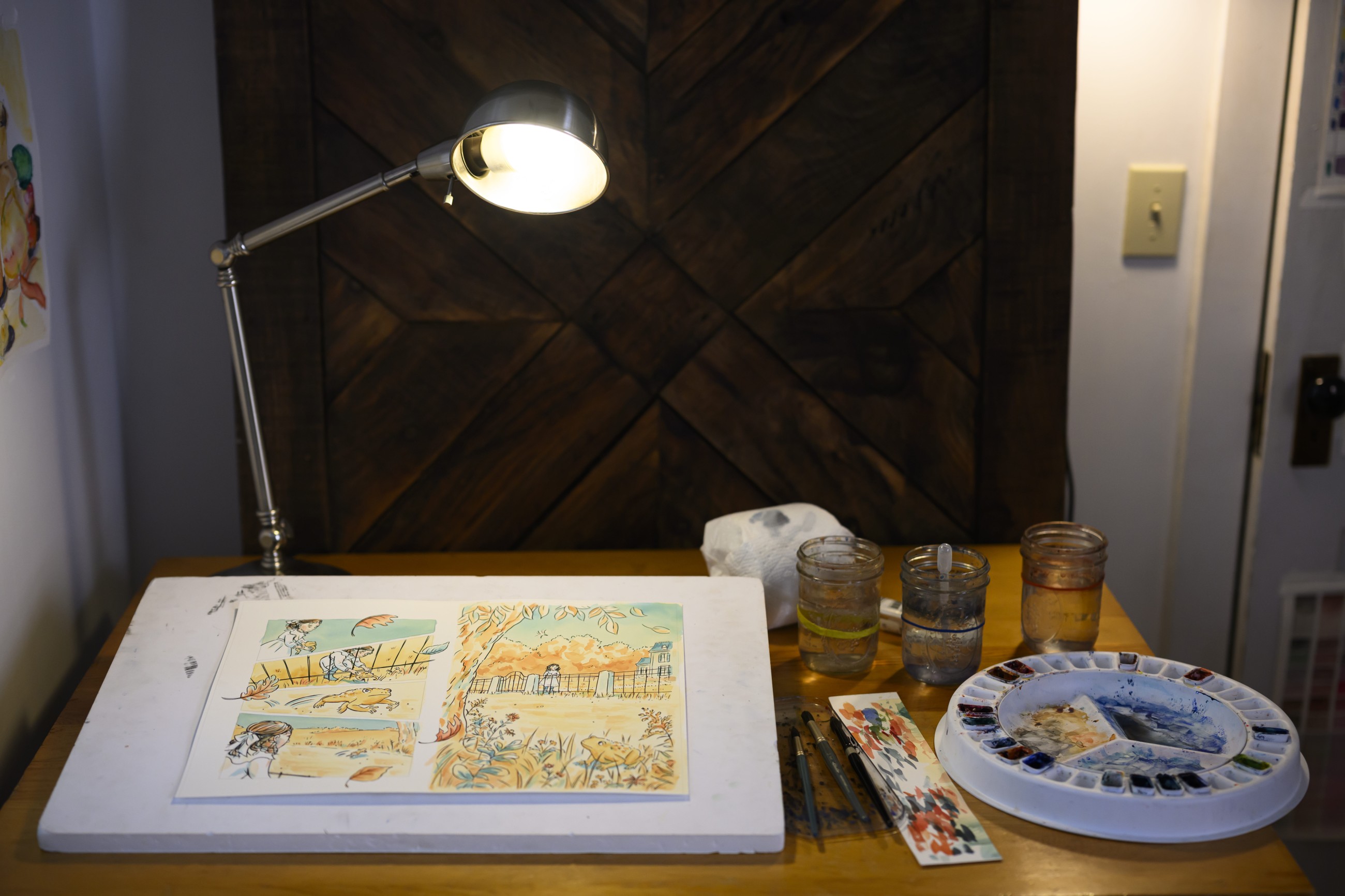 Artist K. Woodman-Maynard has a bold take on beloved ‘Tuck Everlasting’
