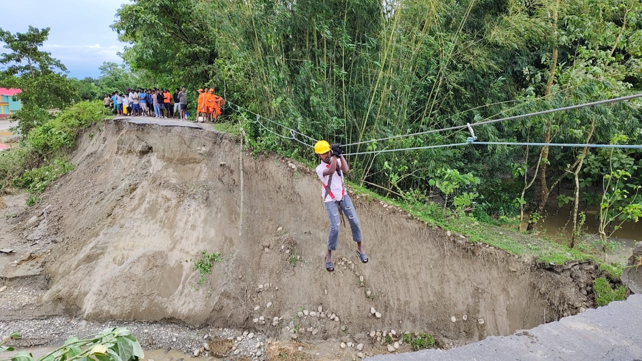 Landslides and floods kill 64 in Nepal, India