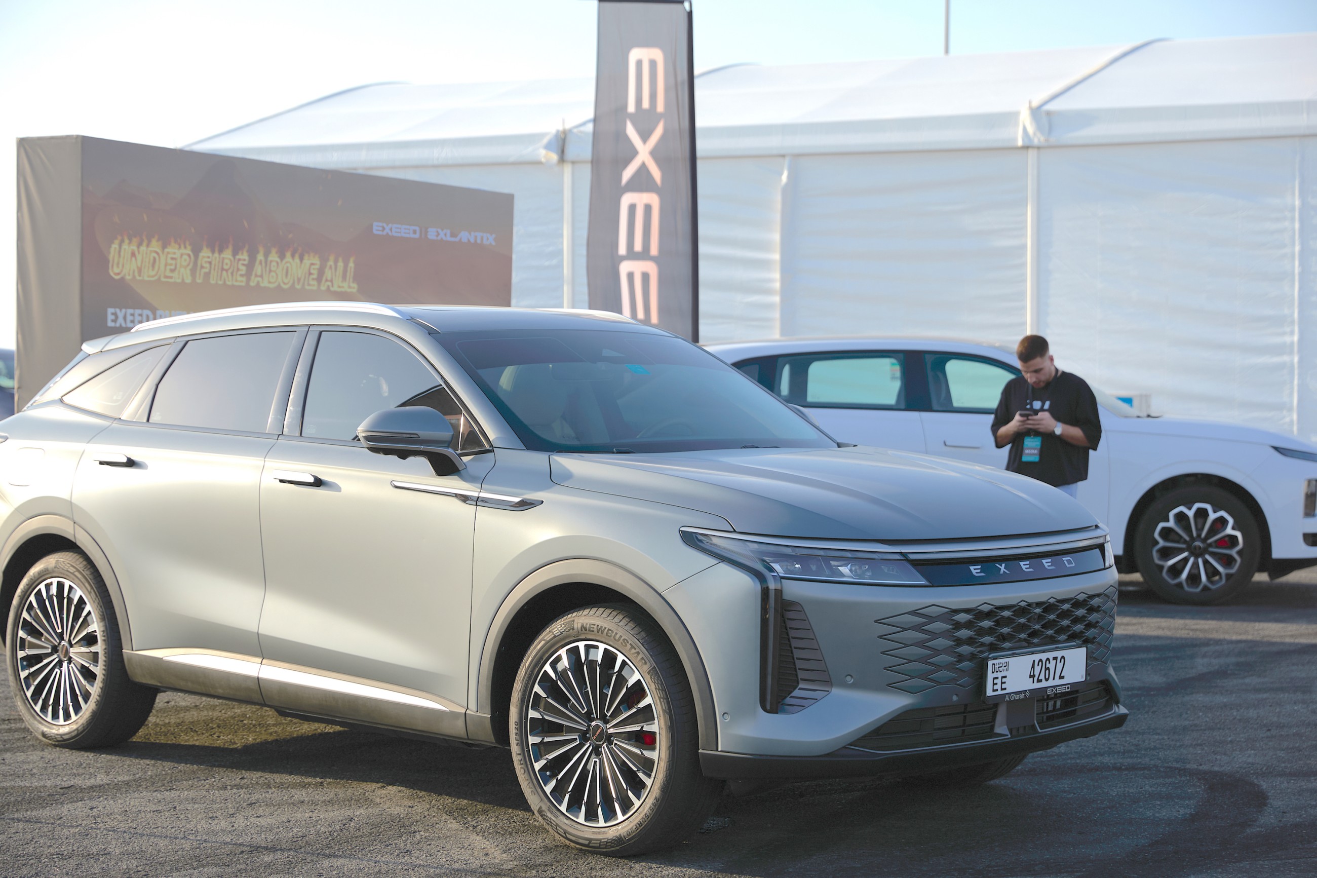 EXEED redefines battery safety with first live fire test in the Middle East