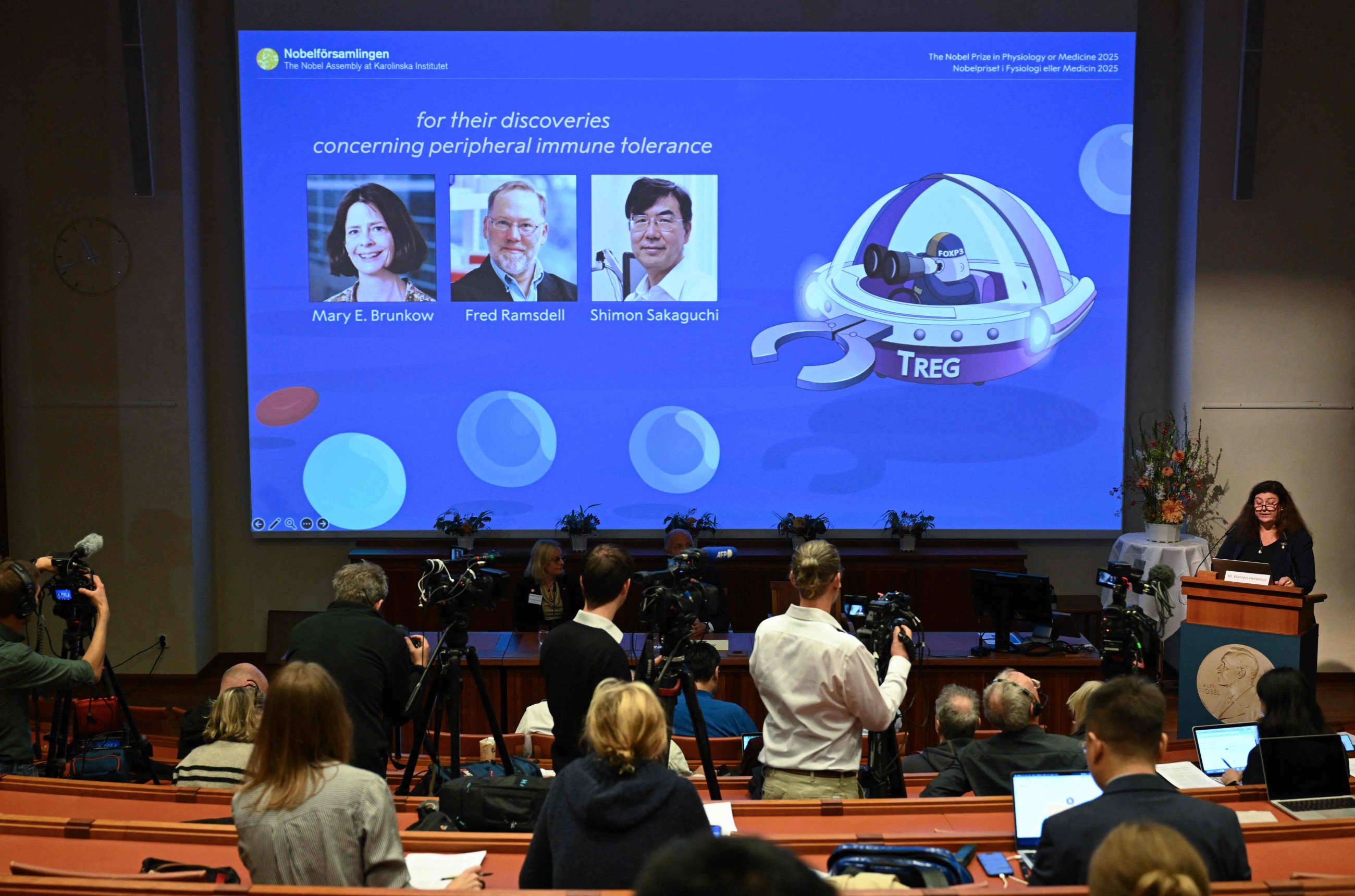 US, Japan scientists win Nobel Prize for breakthrough in immune system