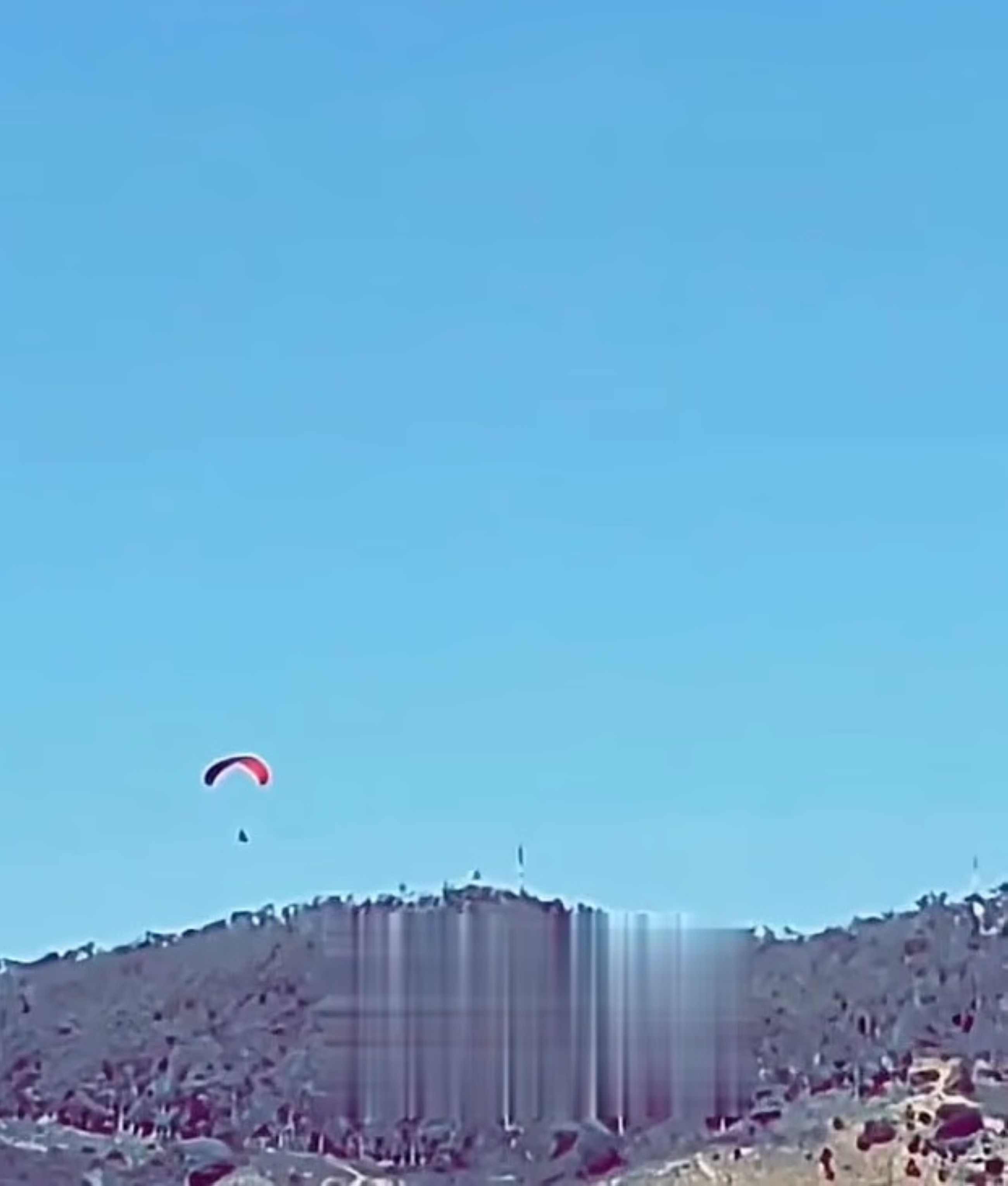 Migrant paraglides into Spanish enclave of Ceuta from Morocco, police yet to find him