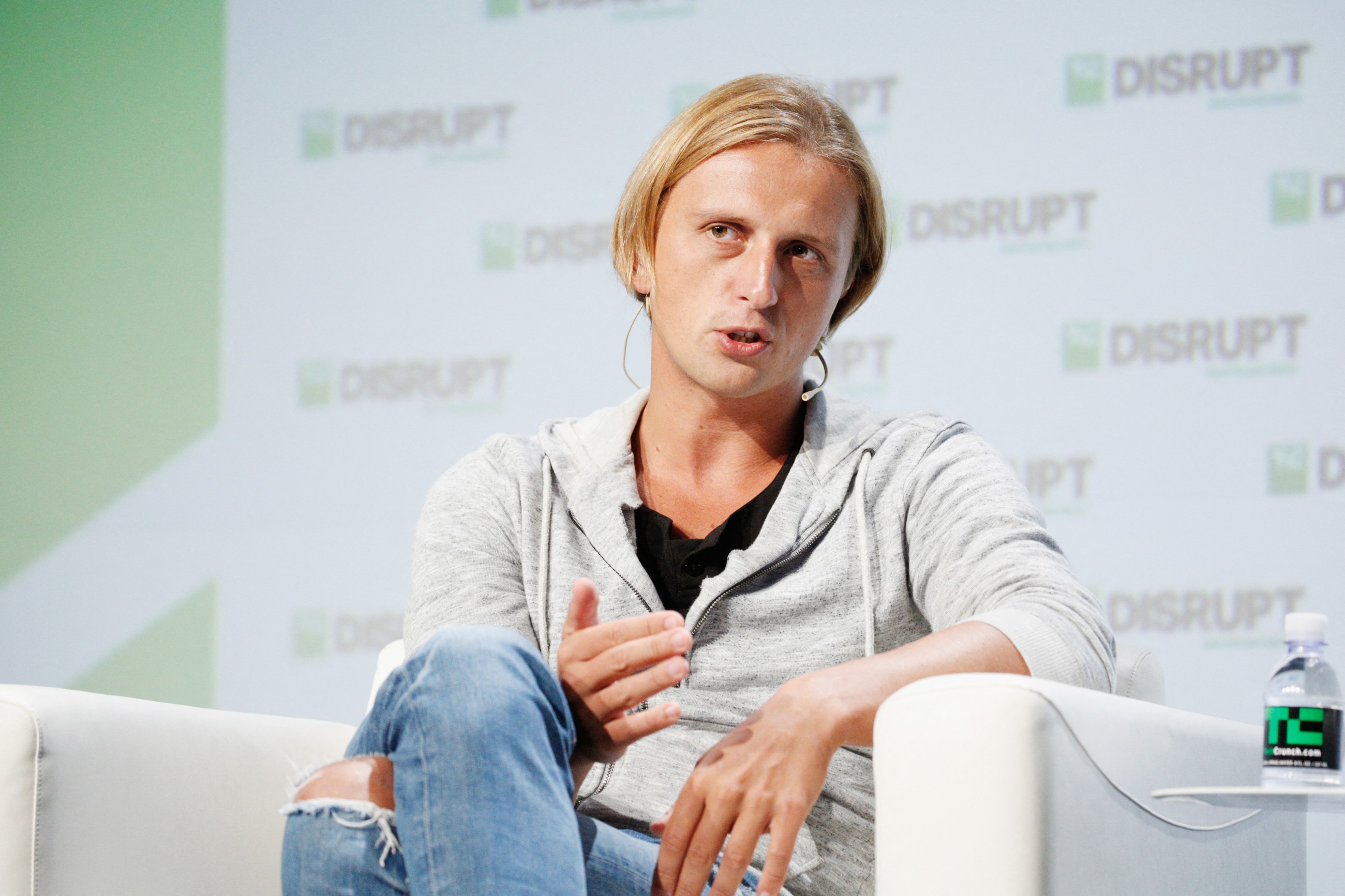 Revolut CEO Nikolay Storonsky speaks onstage during an event in San Francisco, California. File/ AFP