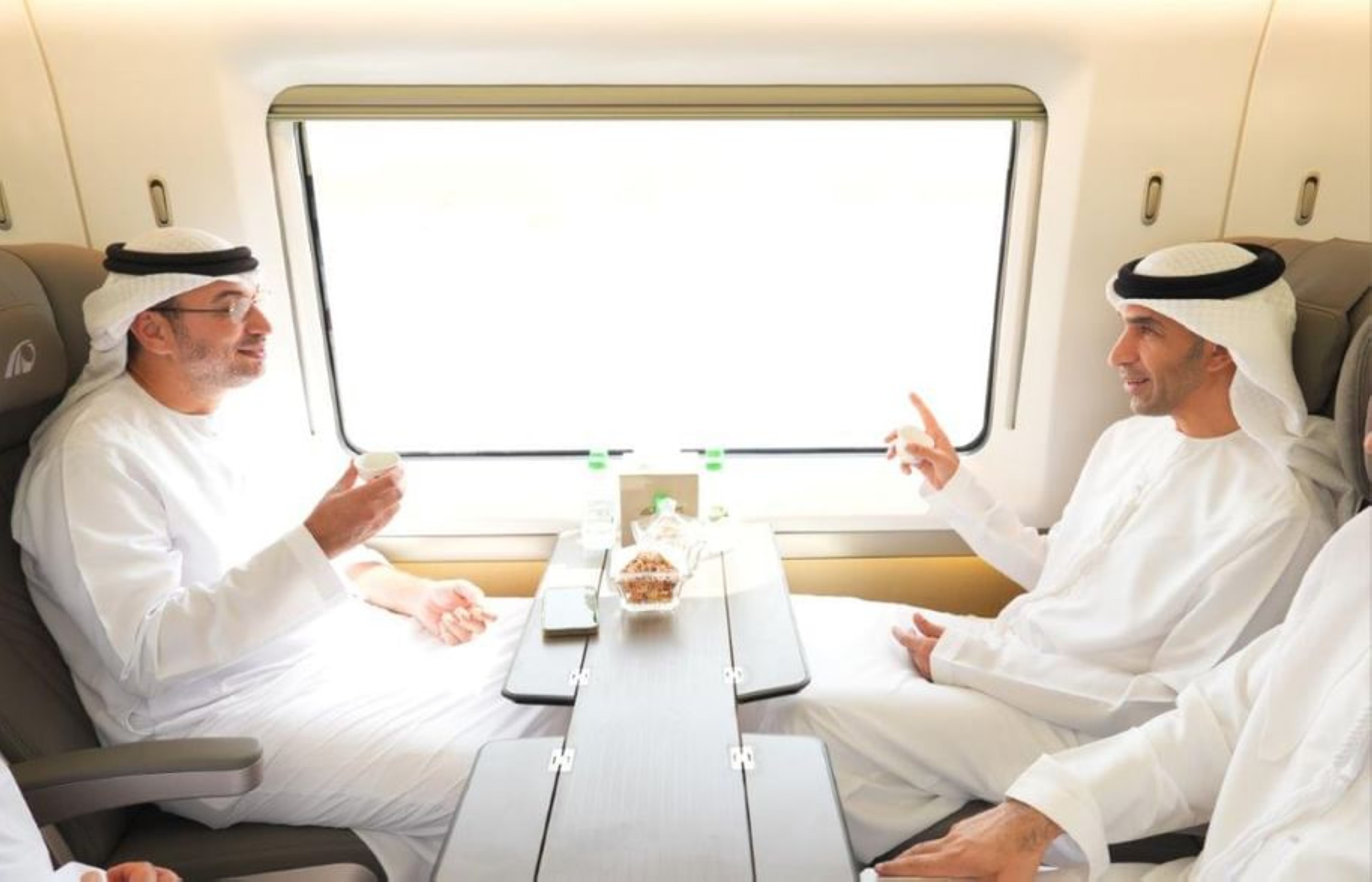 UAE minister experiences Etihad Rail's passenger service between Dubai and Fujairah ahead of 2026 launch