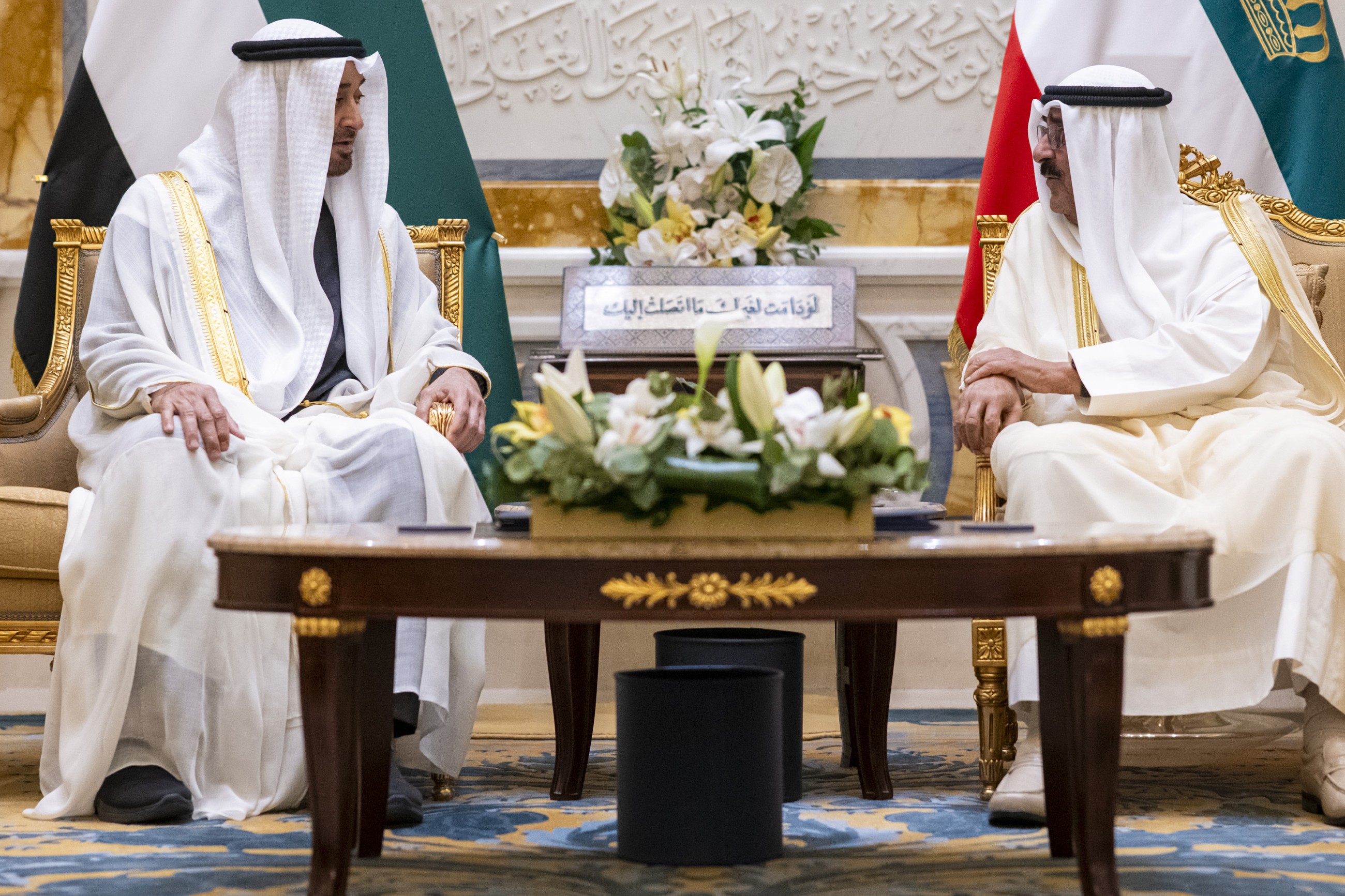 UAE President, Emir of Kuwait discuss regional developments