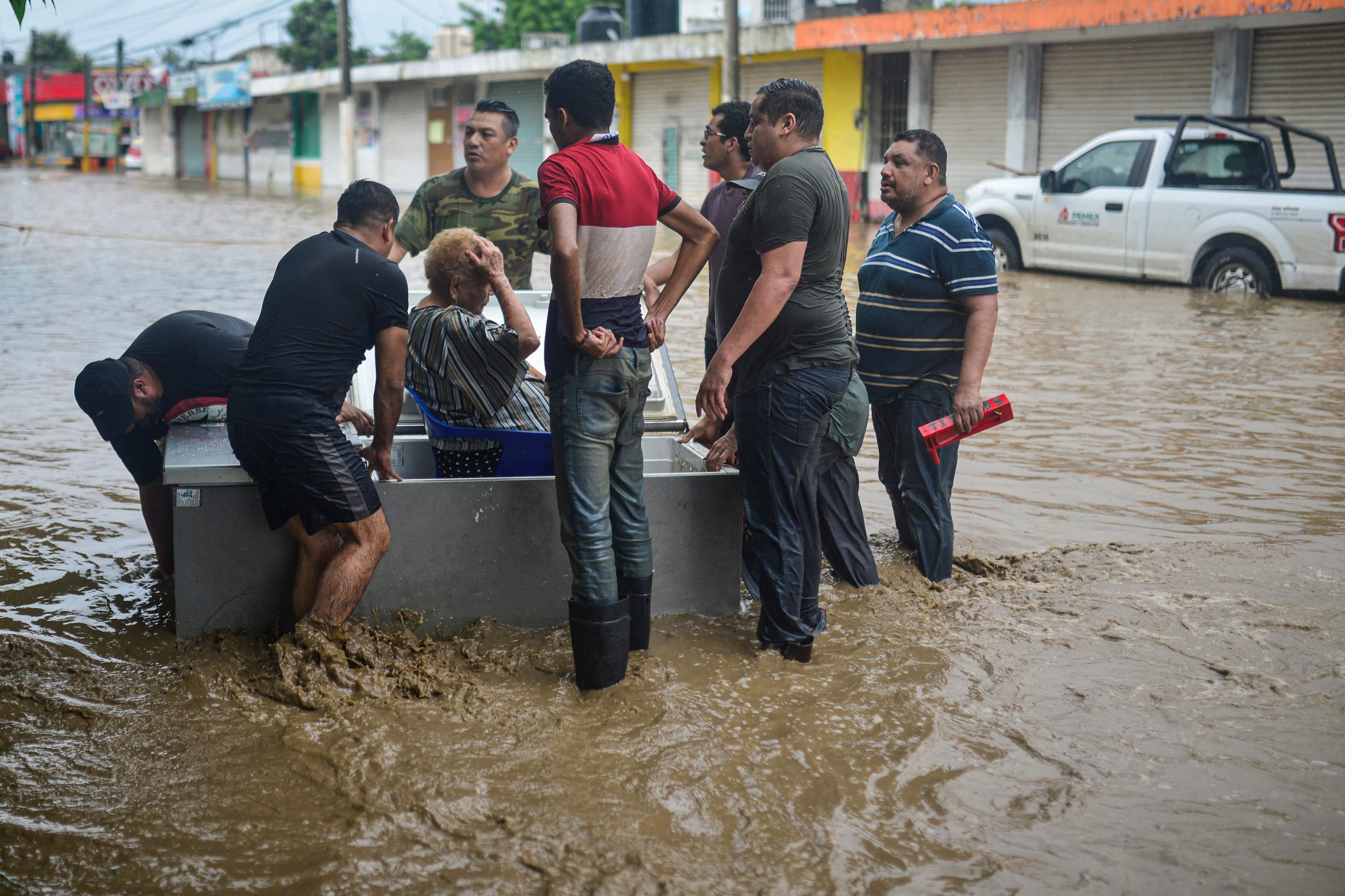 Heavy rain in Mexico sets off floods and landslides, killing at least 37