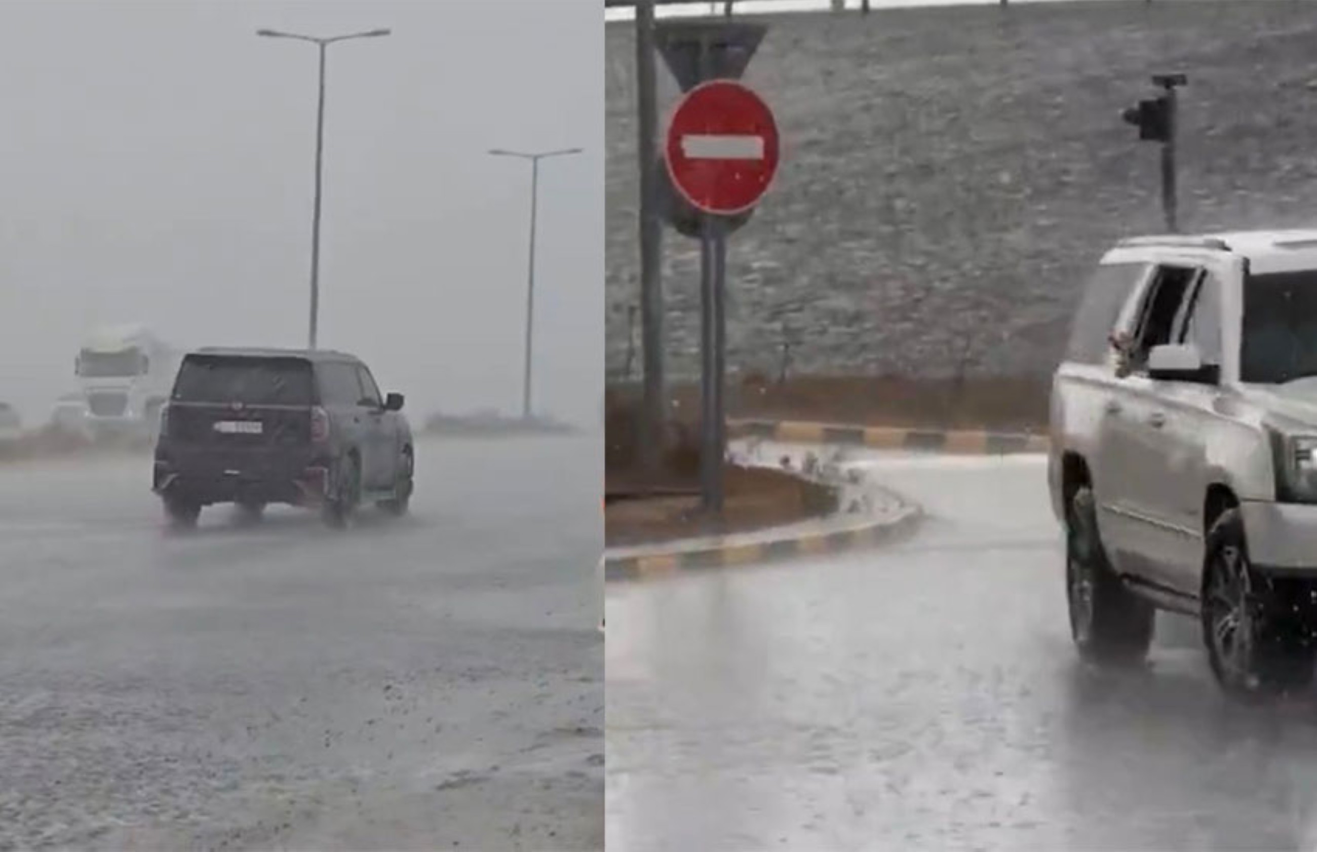 Heavy rain lashes parts of UAE; public urged to exercise caution