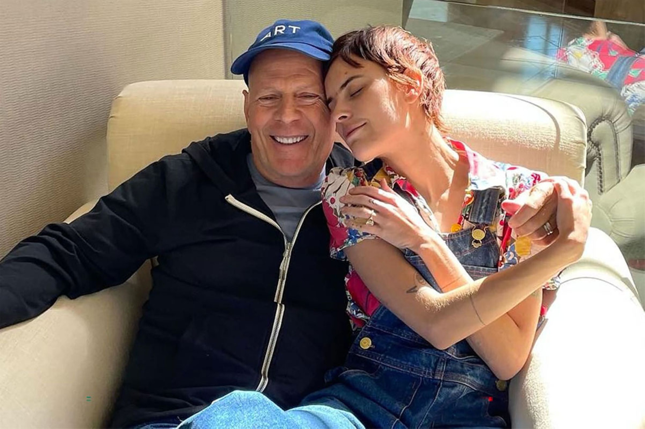 Tallulah Willis celebrates resemblance to father Bruce Willis
