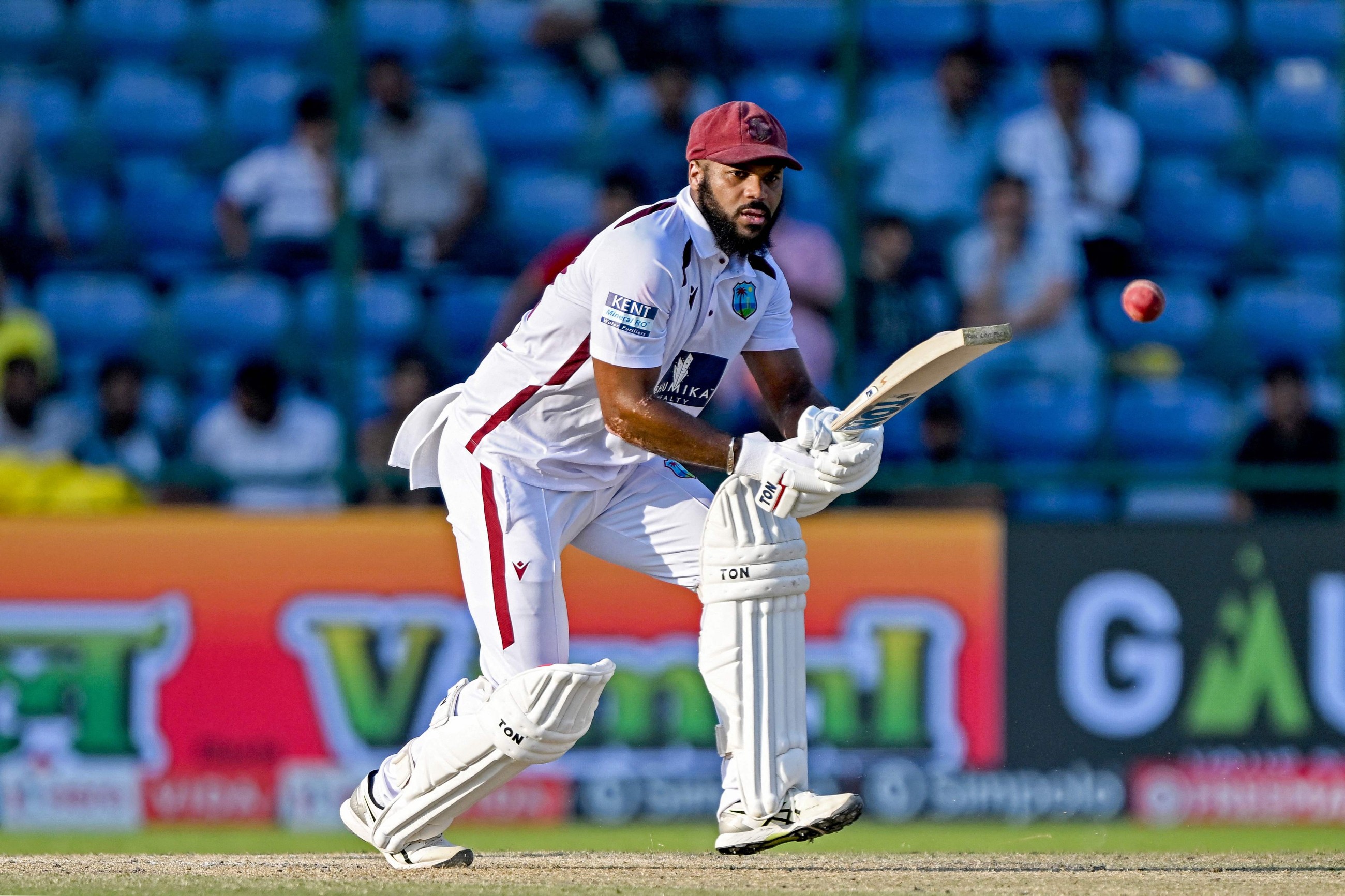 Campbell leads Windies fightback against Kuldeep-inspired India