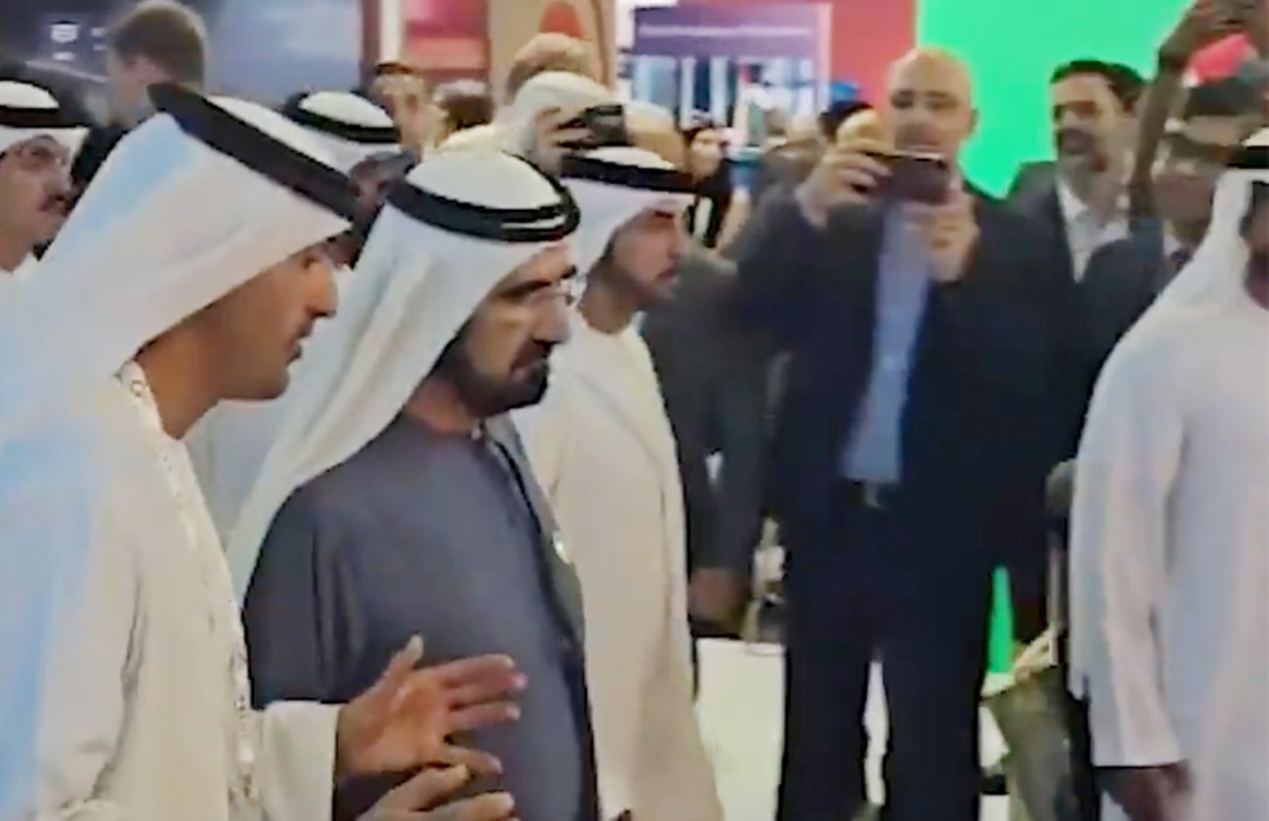 Sheikh Mohammed tours GITEX Global 2025 in Dubai. 