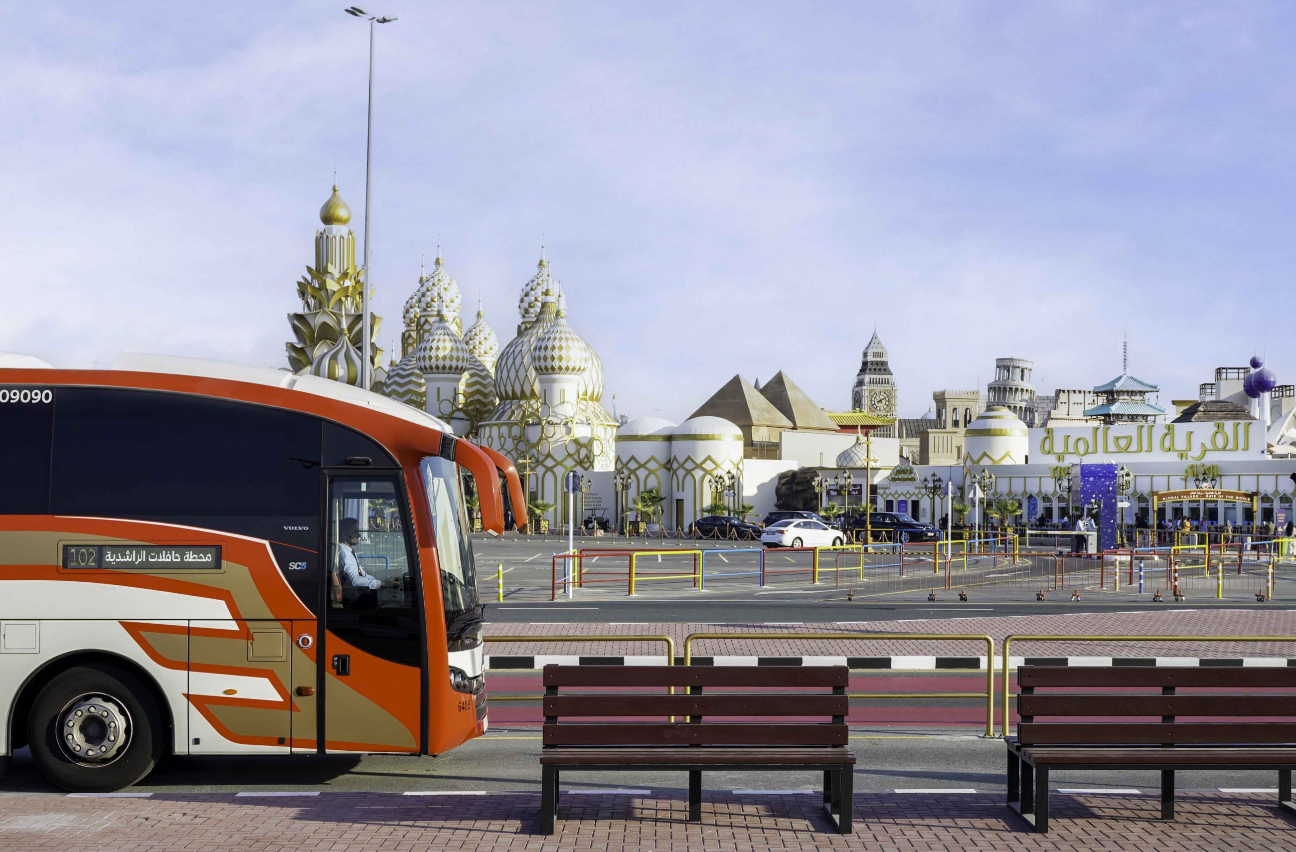 Dubai resumes dedicated bus and abra services to Global Village