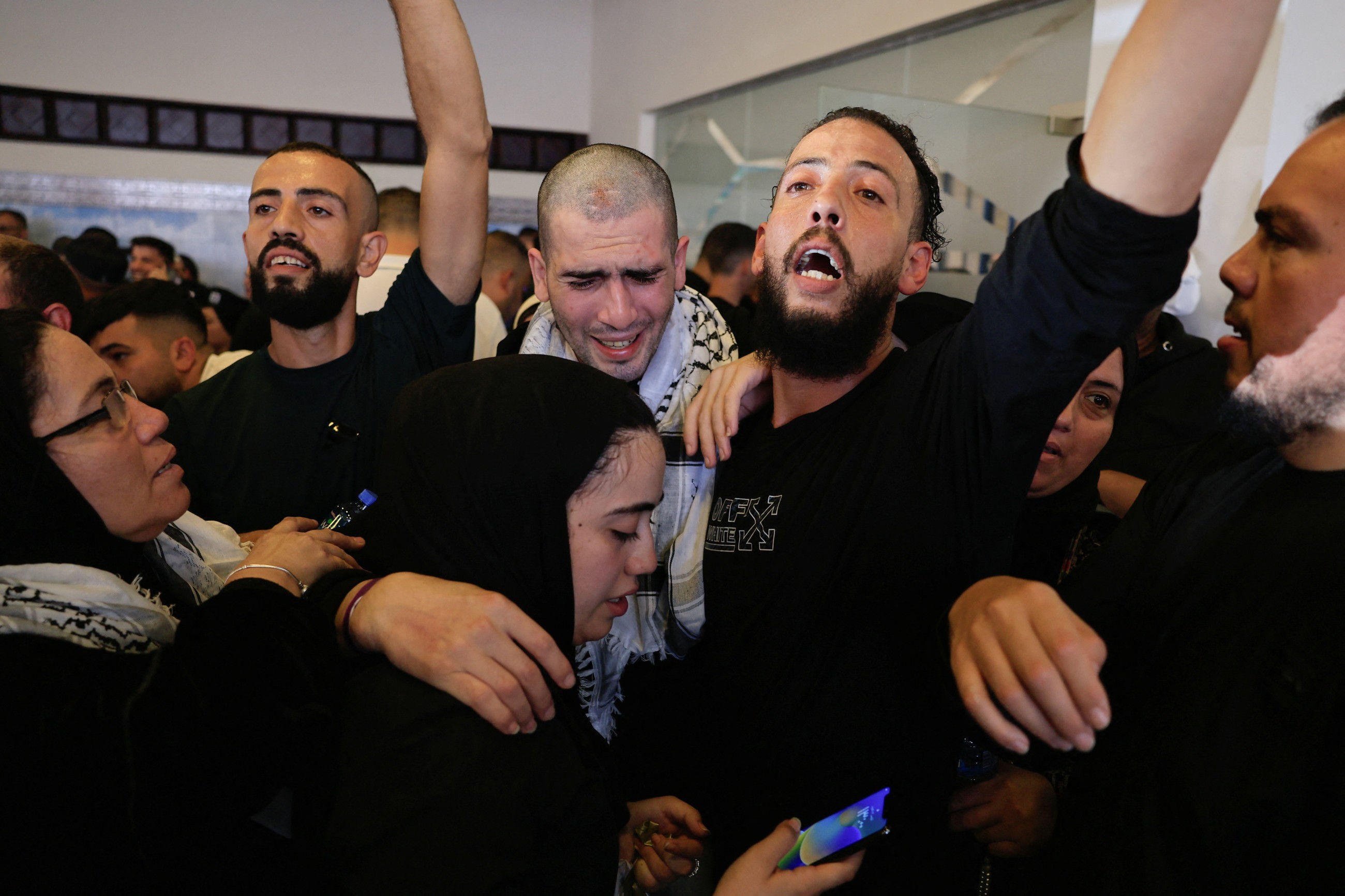 'New birth:' Palestinians freed from Israeli jails return to loved ones