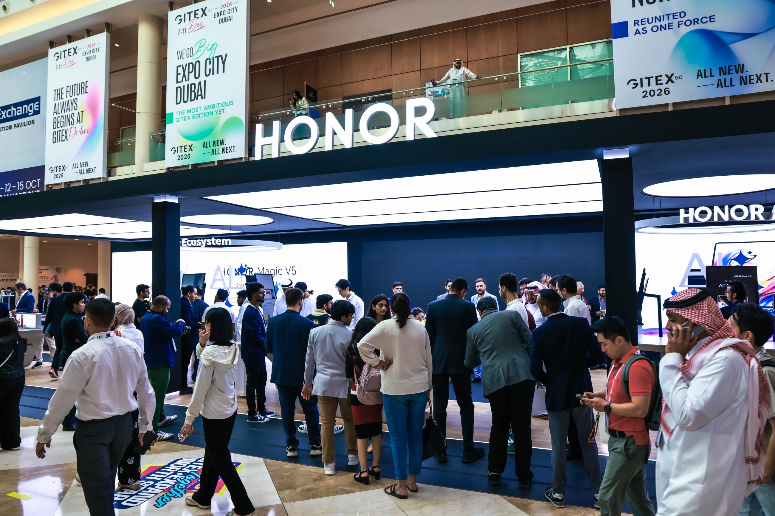 HONOR marks a remarkable presence at GITEX Global 2025, highlighting its leadership in human-centric AI technology