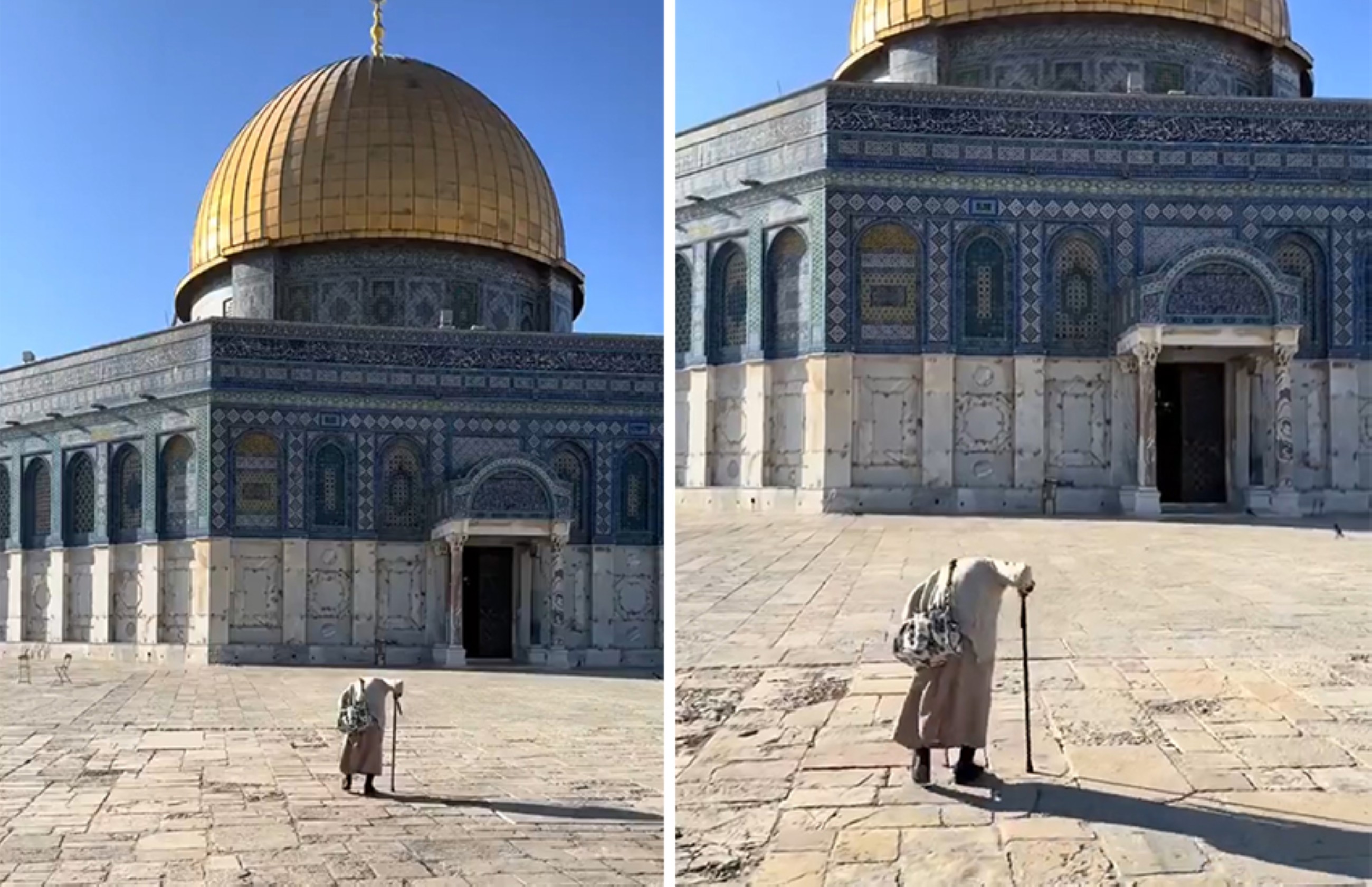 VIDEO: Meet the elderly Palestinian woman who has been praying at Al-Aqsa for 70 years