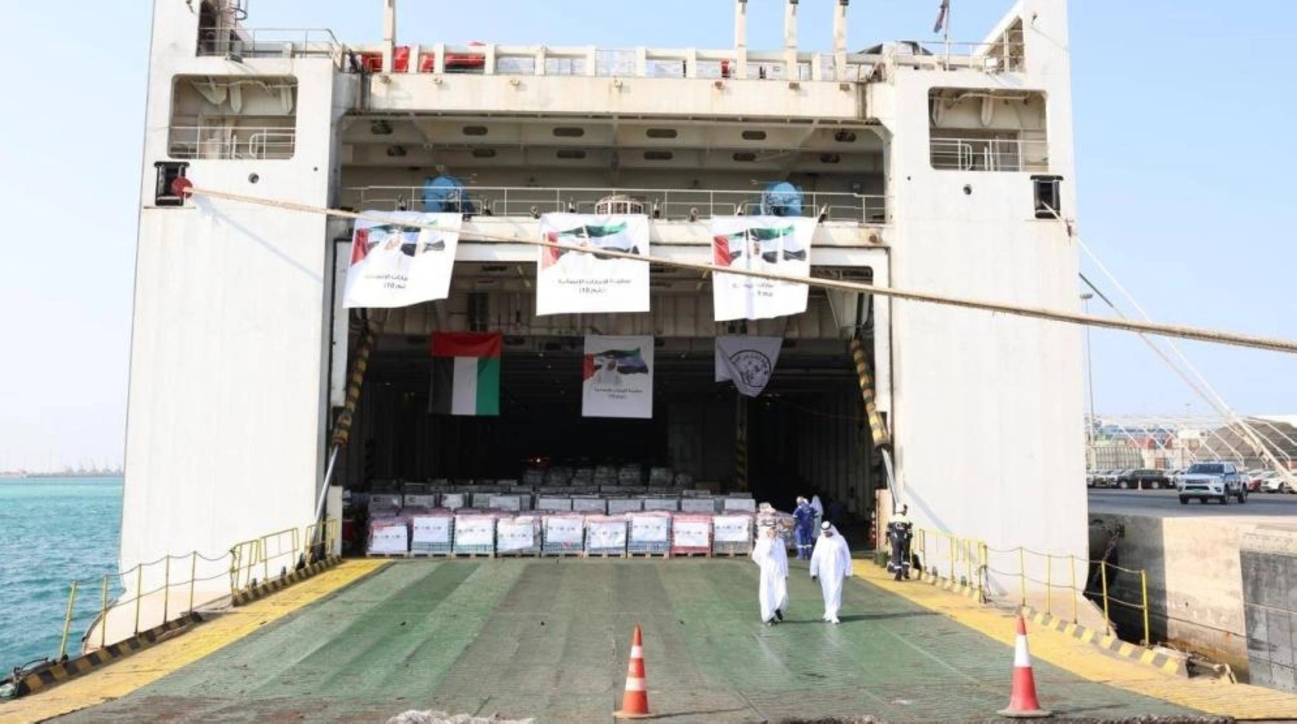 VIDEO: Tenth UAE humanitarian ship sails to Gaza with 7,200 tonnes of food and medical relief