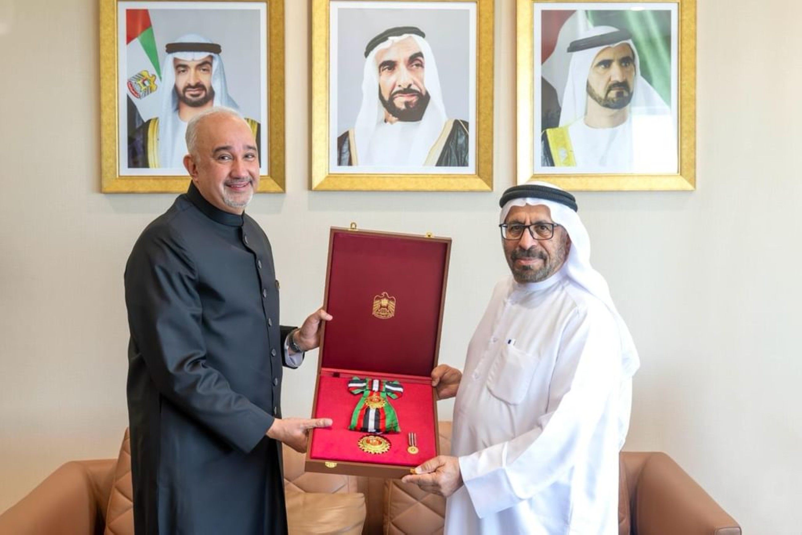 UAE President awards Pakistan envoy Faisal Tirmizi First-Class Order of Zayed II