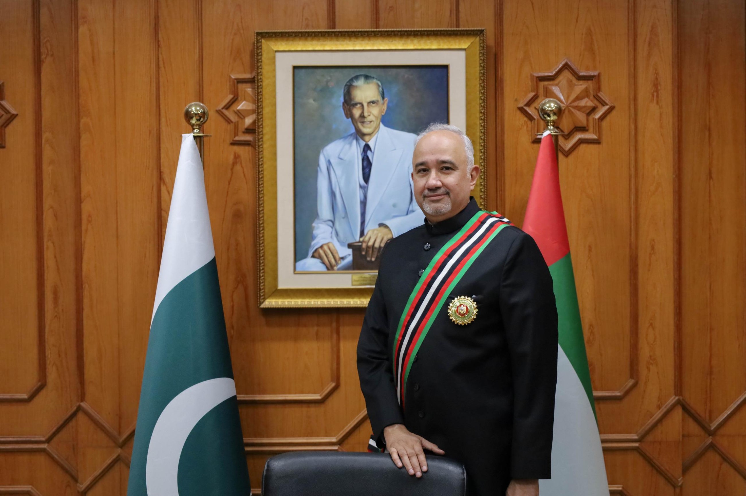 UAE President awards Pakistan envoy Faisal Tirmizi First-Class Order of Zayed II