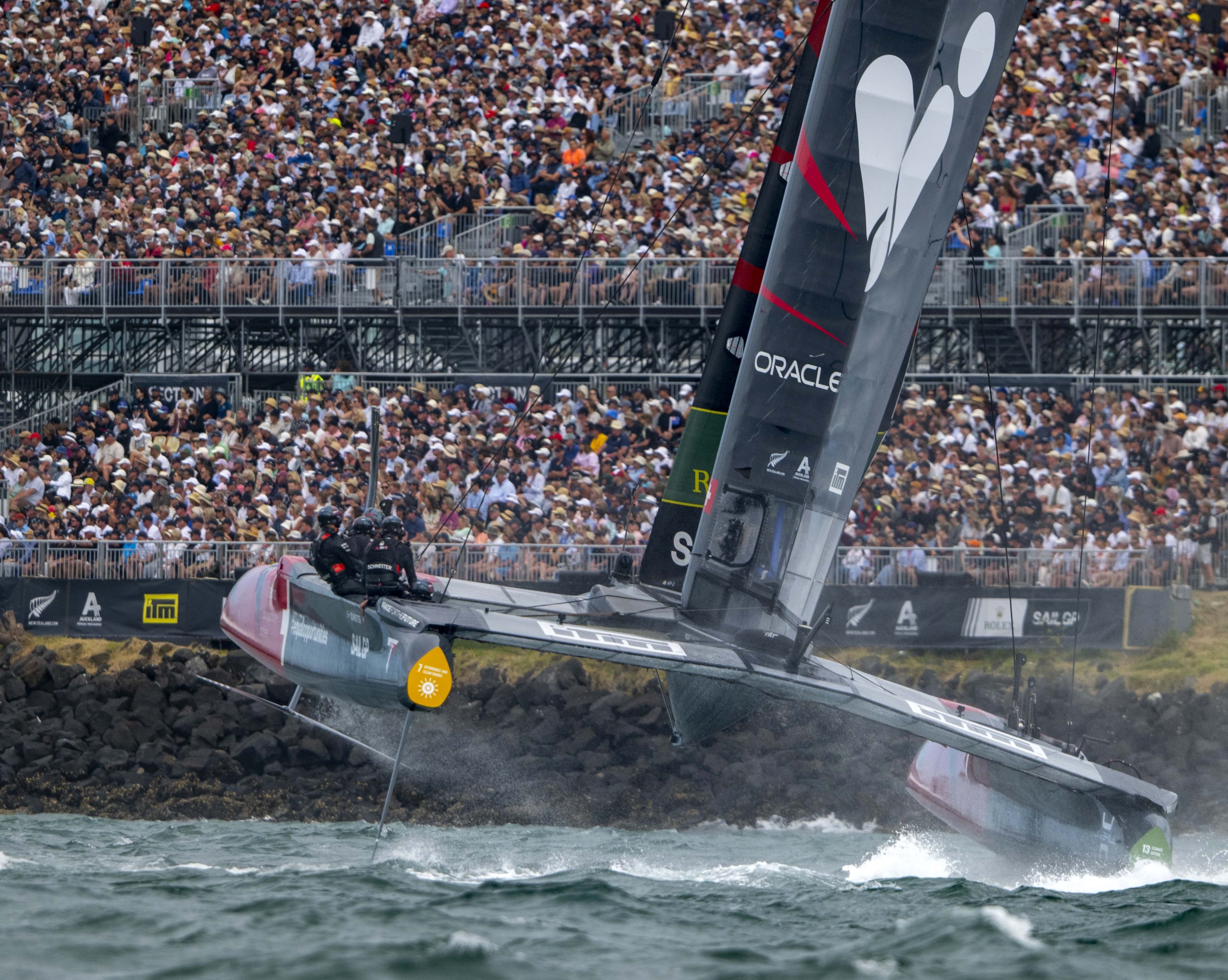 Watch F50 catamaran live at Abu Dhabi Sail Grand Prix 2025 season grand final