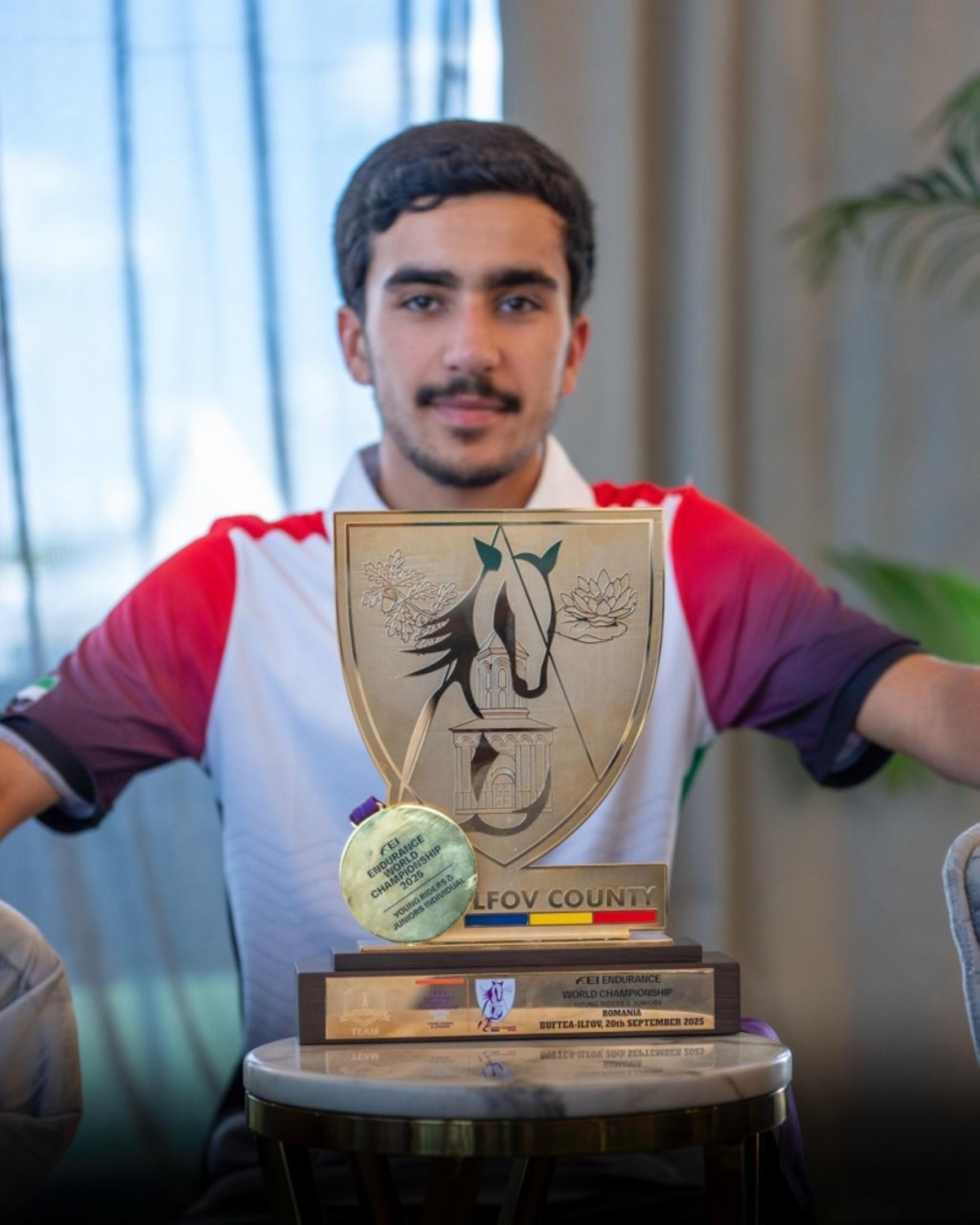 Emirati student wins title at World FEI Championships