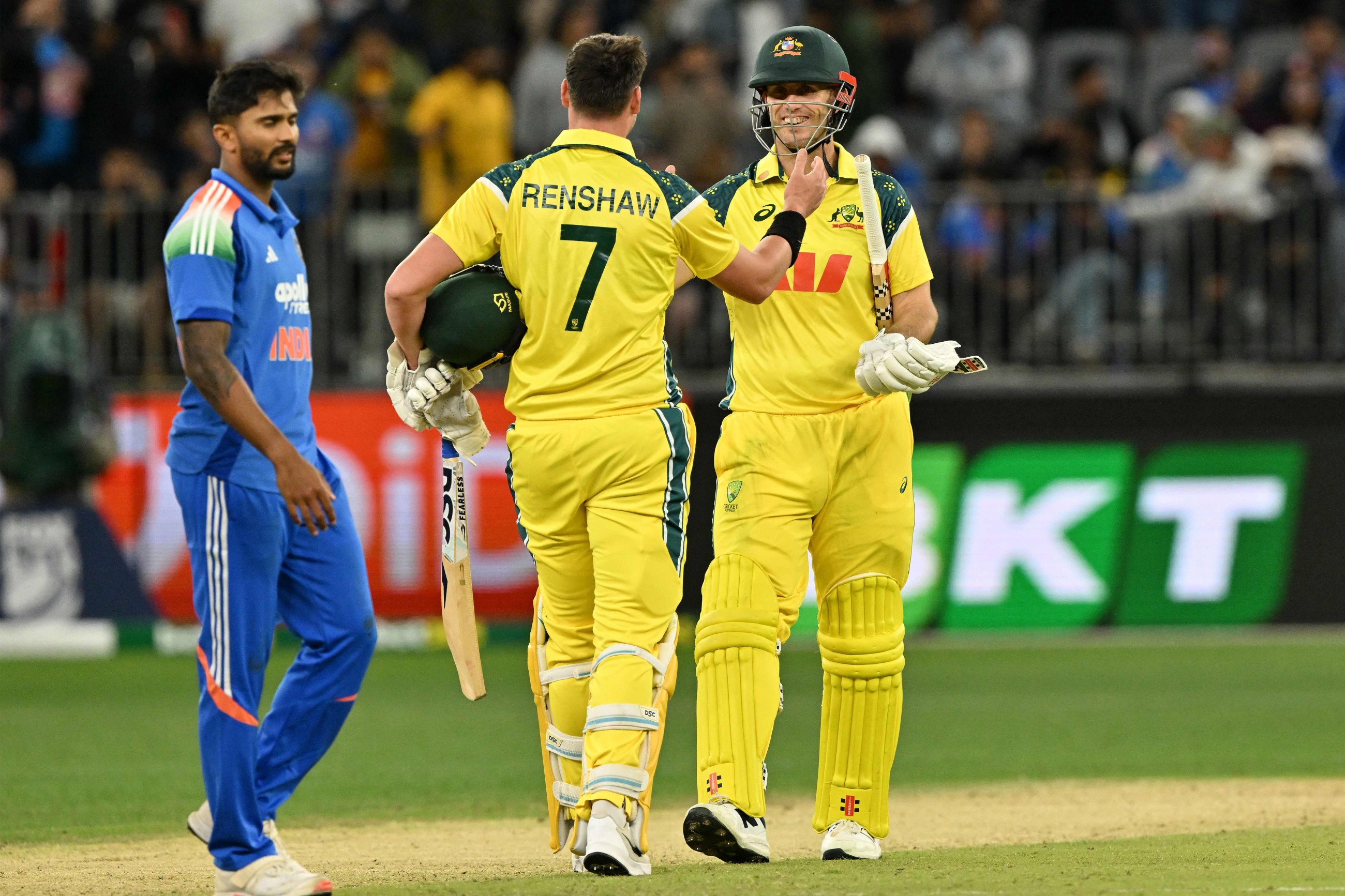 Perth ODI: Australia storm past India as returning Rohit, Kohli fail