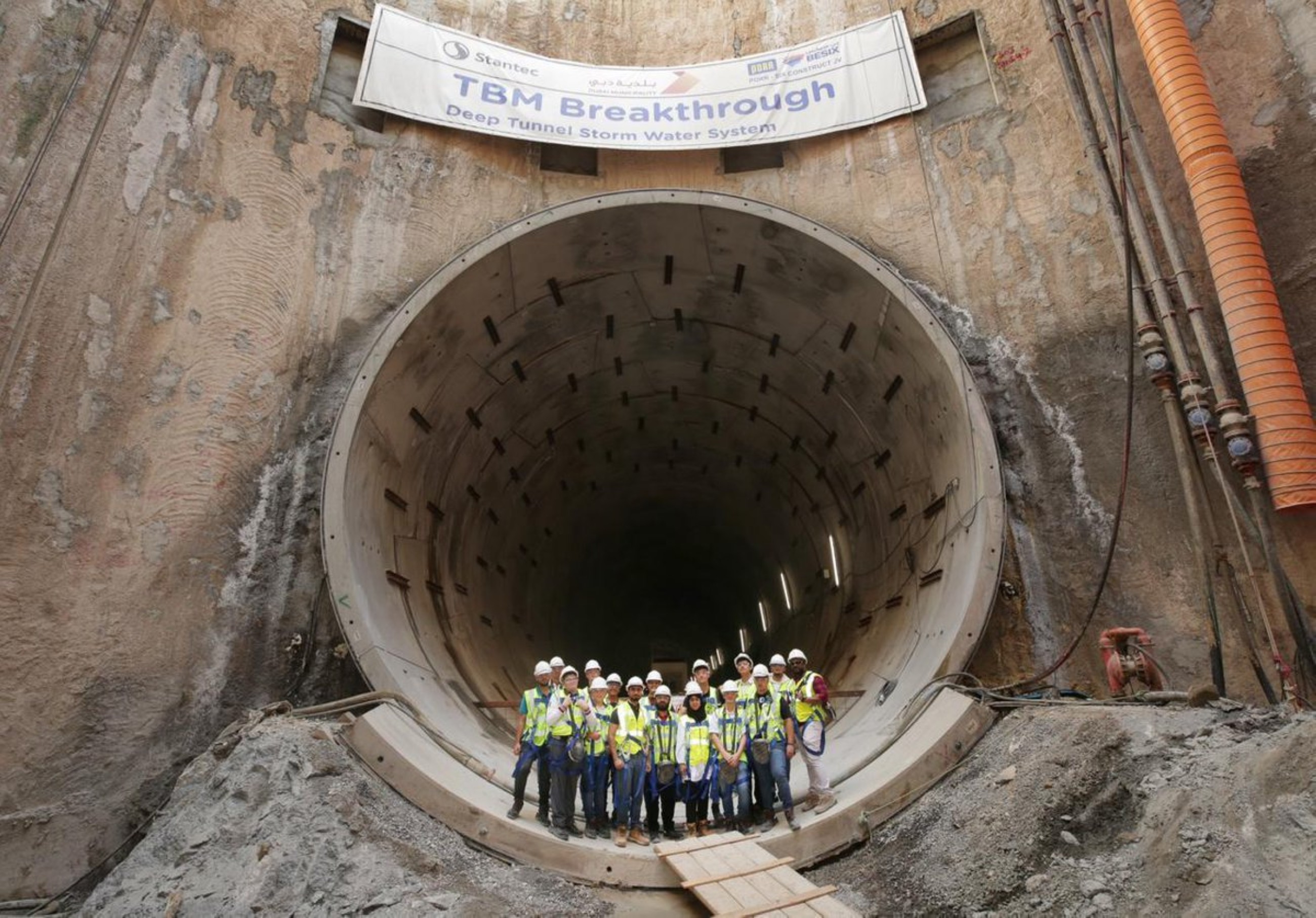 Dubai Municipality says work on region's largest sewerage project is on track
