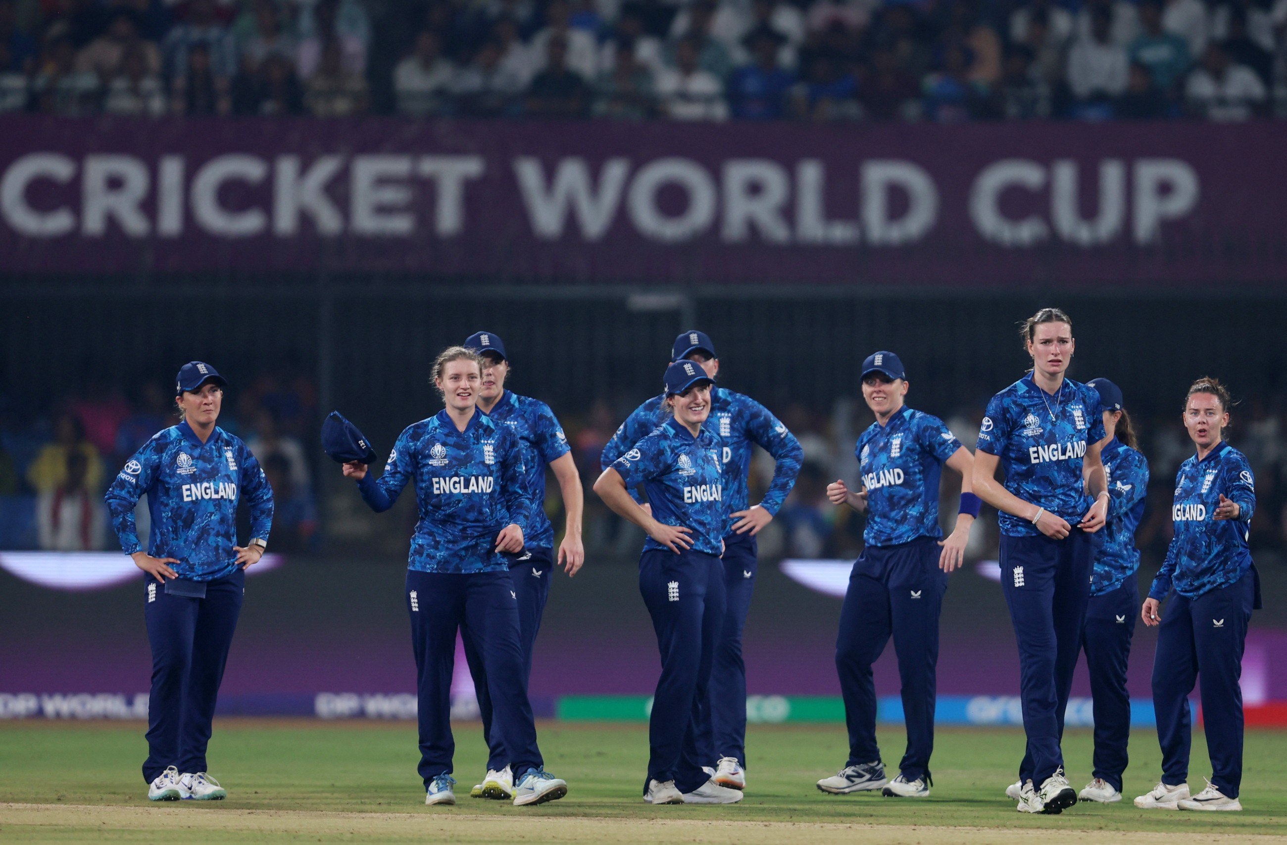 Women's World Cup: England hold their nerve to clinch semifinal berth after Indian collapse