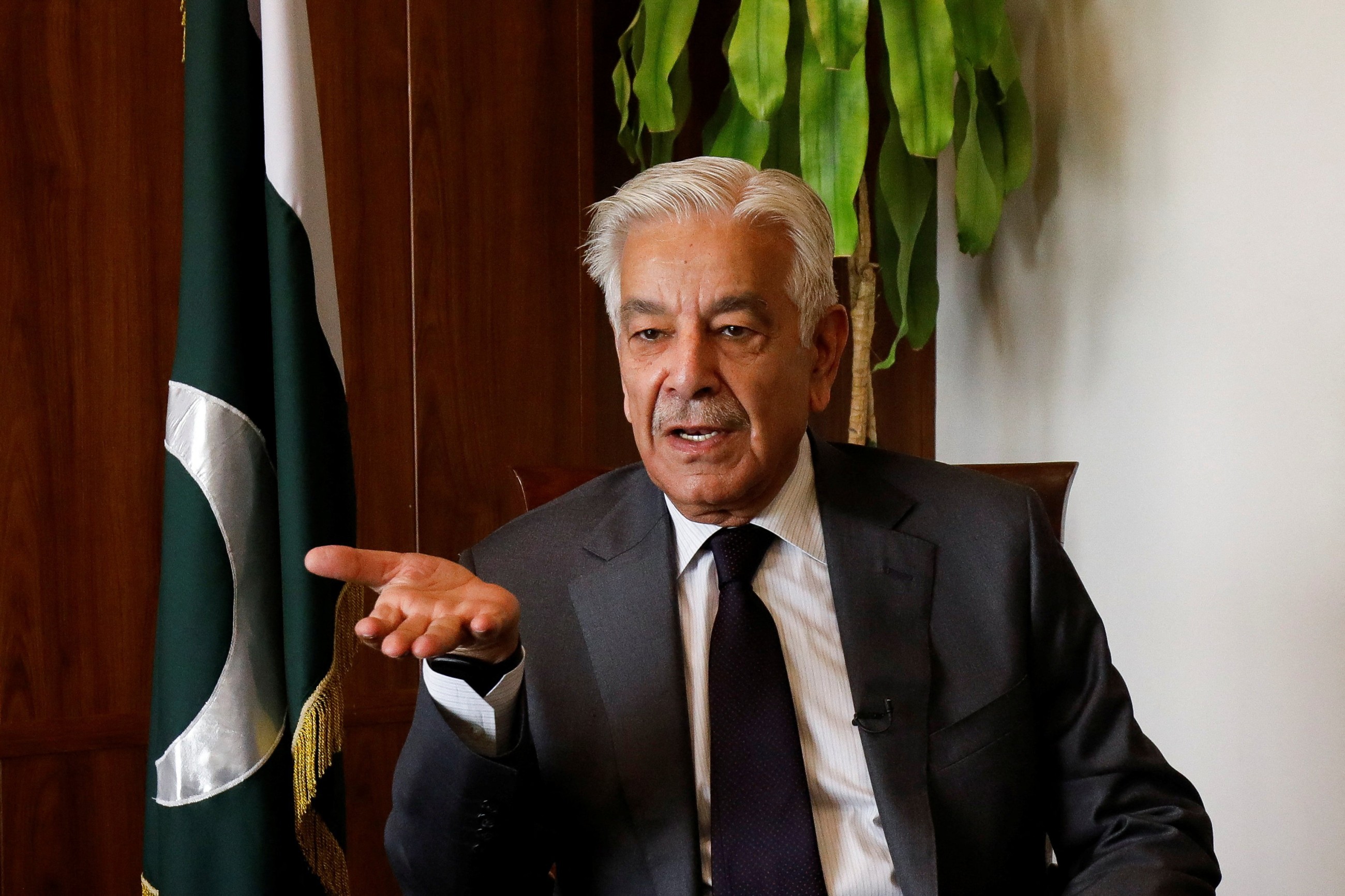 Pakistan-Afghan peace hinges on Taliban halting incursions, says defence minister Asif