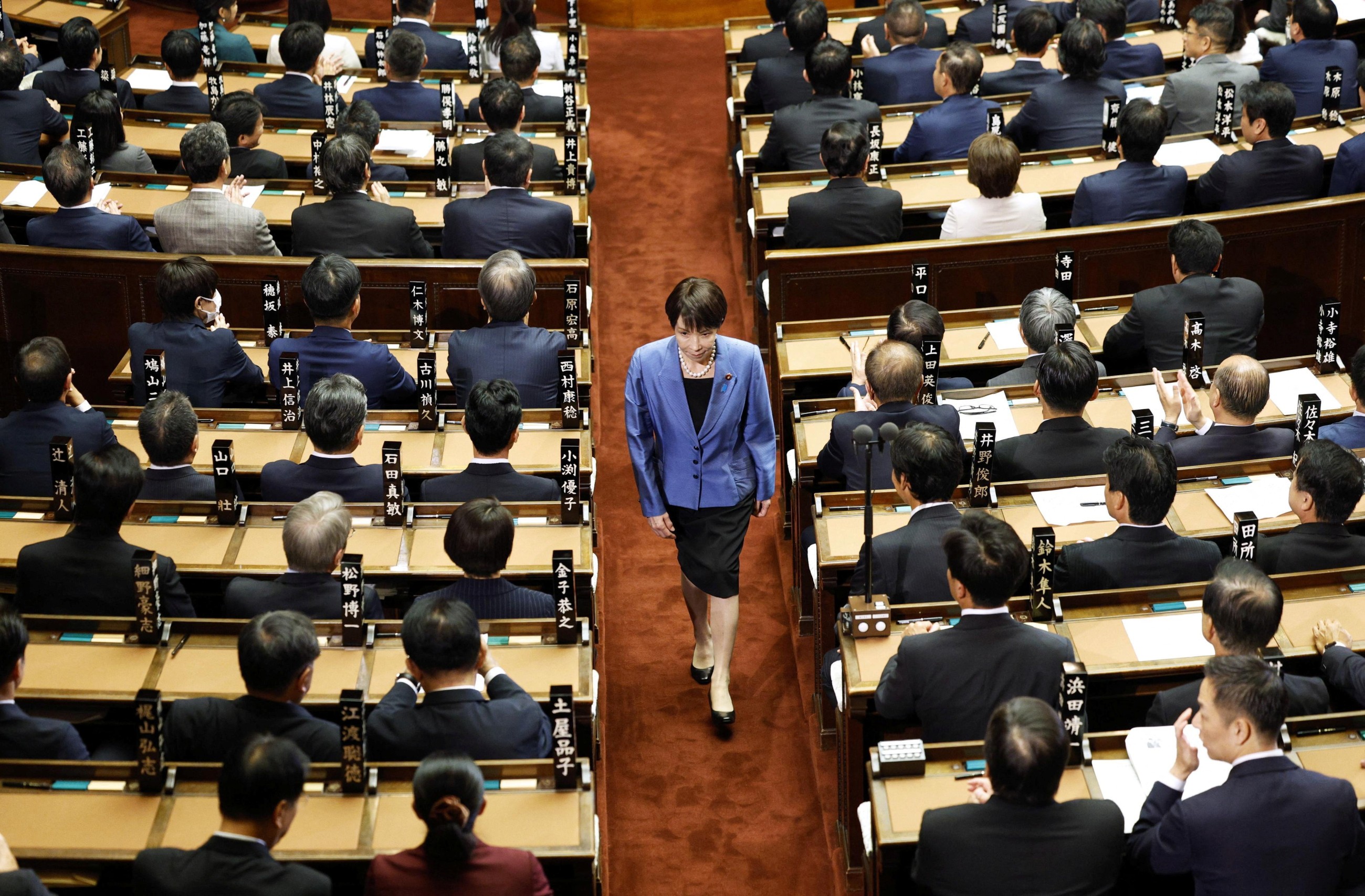 Takaichi elected as Japan's first female prime minister