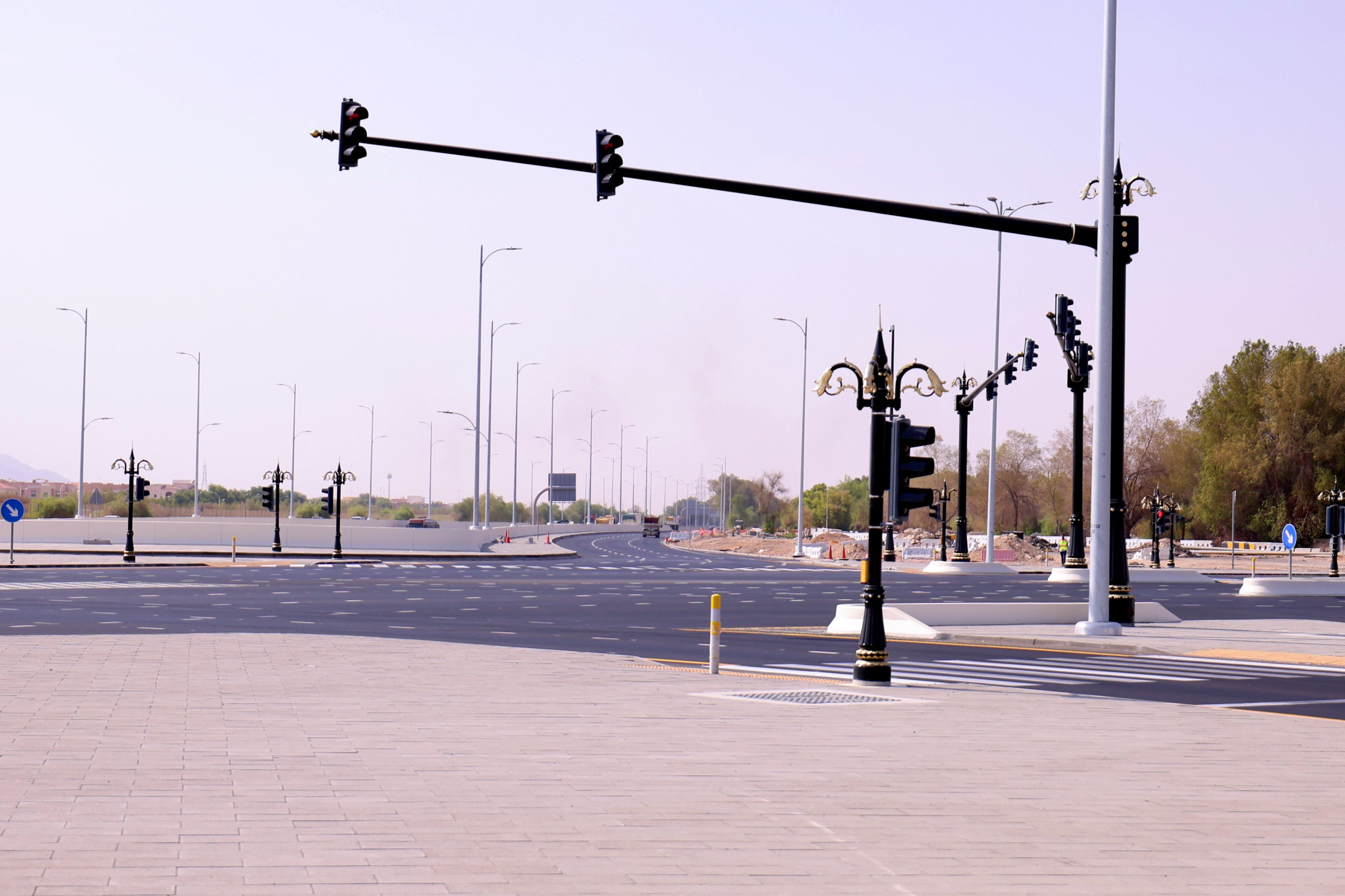 Zakher Intersection project in Al Ain worth Dhs185m opens for motorists