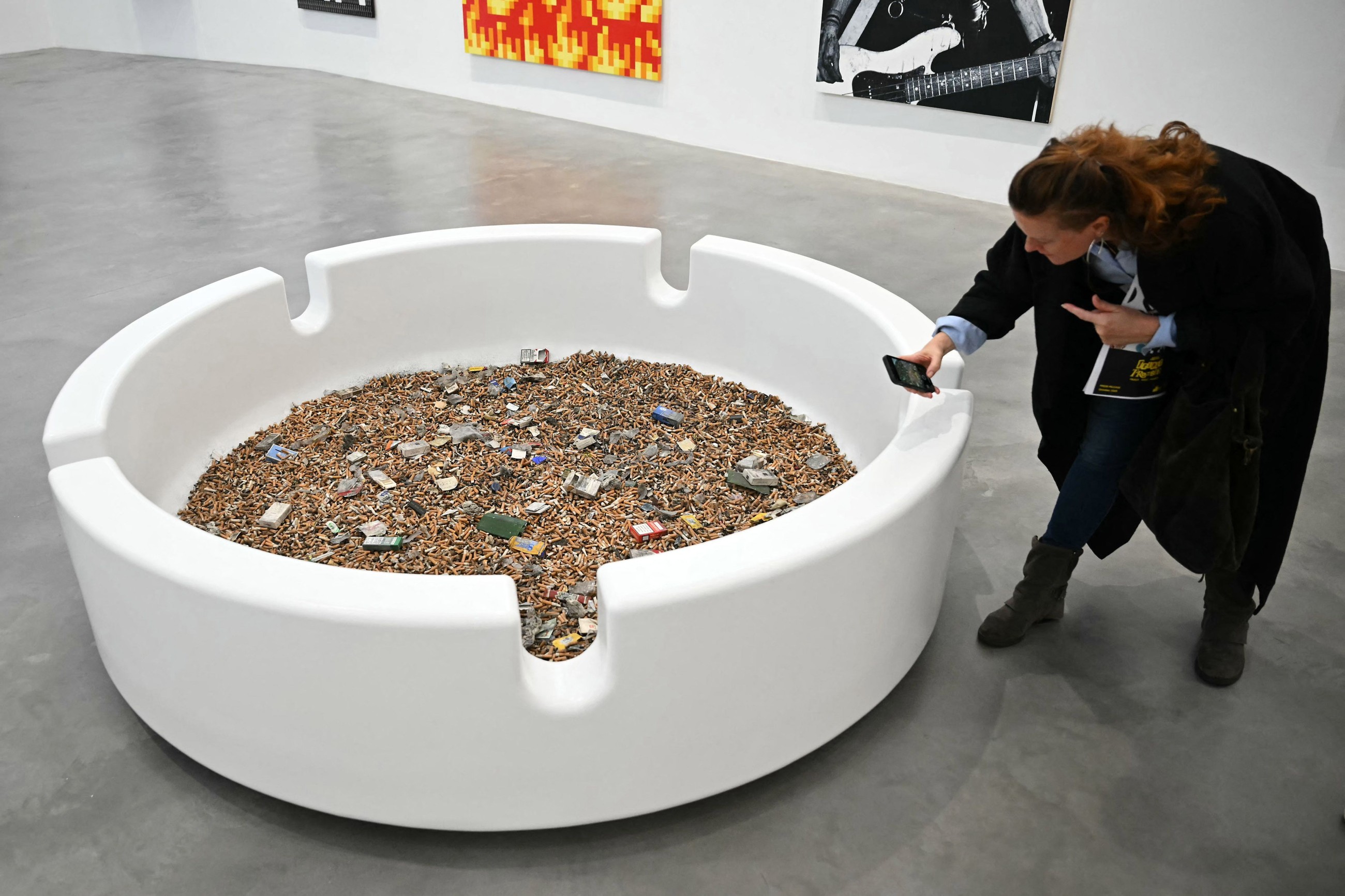 ‘Triple Trouble’: Fairey, Hirst and Invader join forces for London show