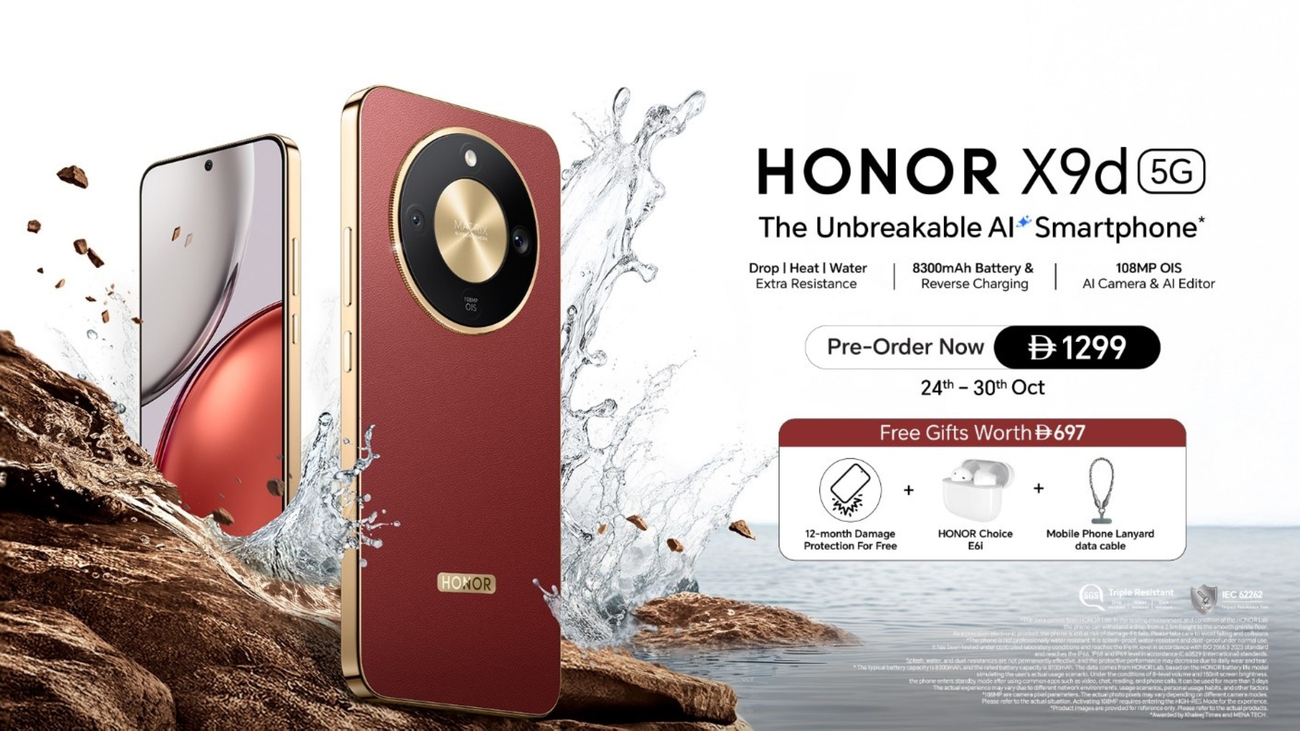HONOR launches the unbreakable AI smartphone HONOR X9d 5G delivering toughness, power, and innovation in one sleek package