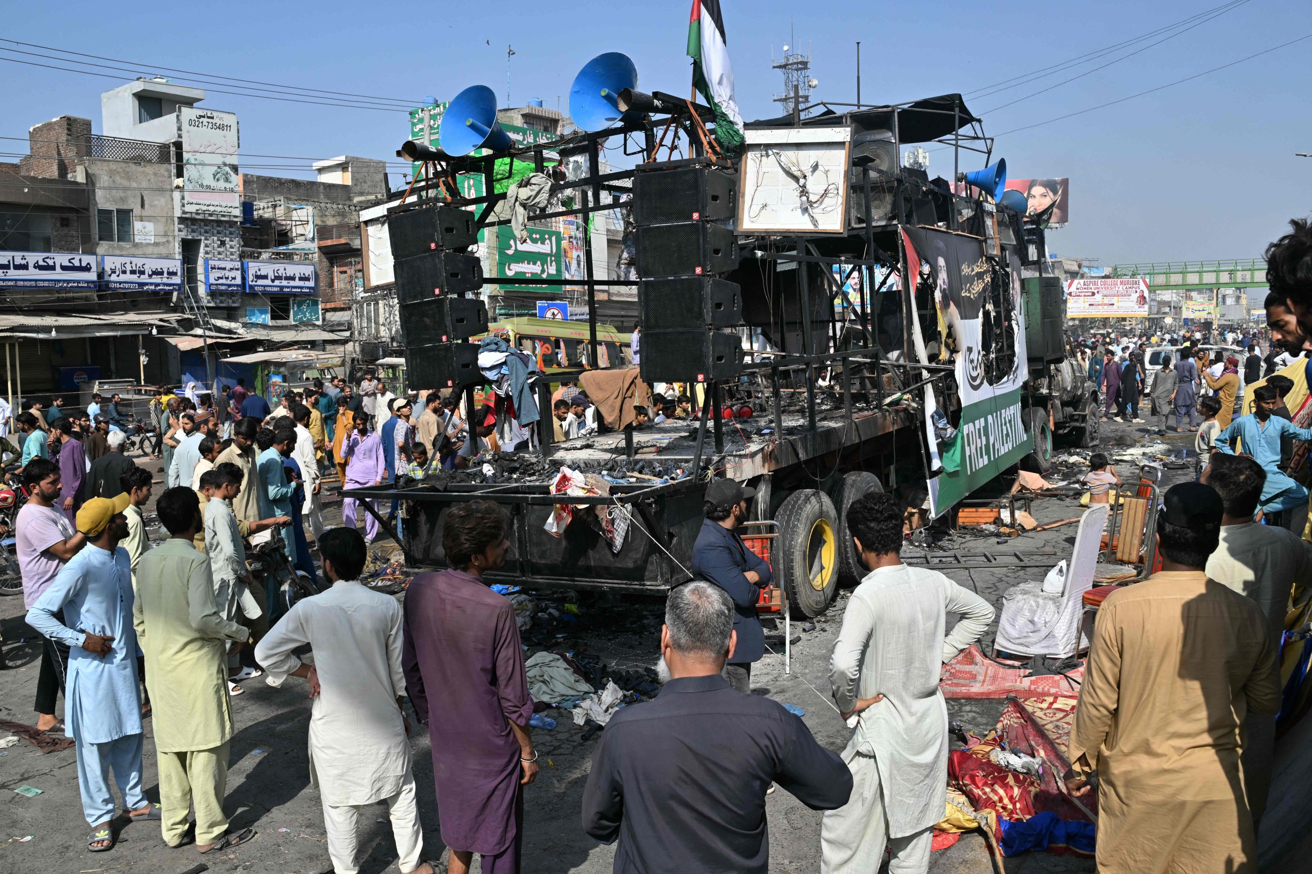Pakistan bans religious party after recent deadly clashes with police in Punjab province