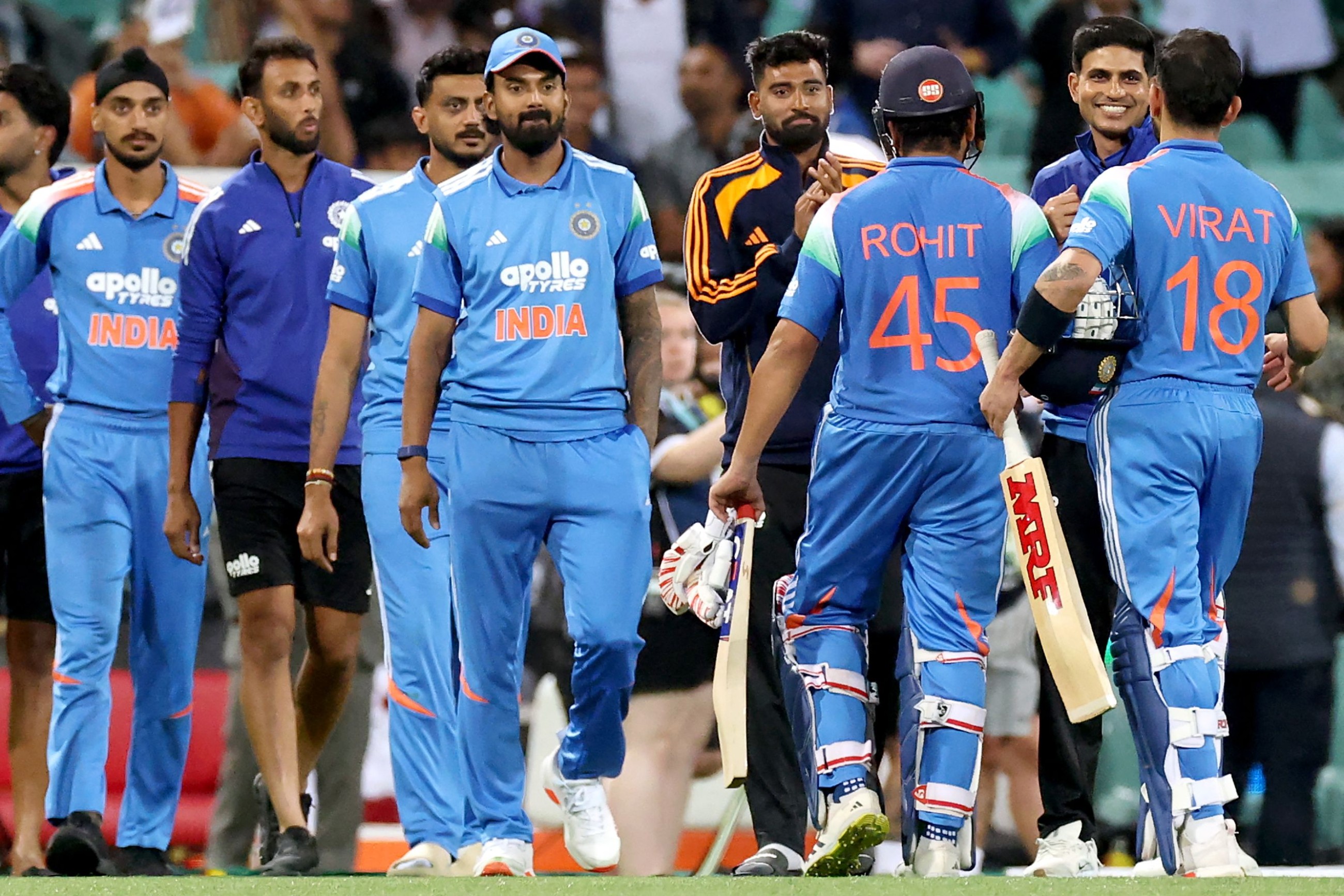 Rohit and Kohli bid likely farewell to Australia as winners