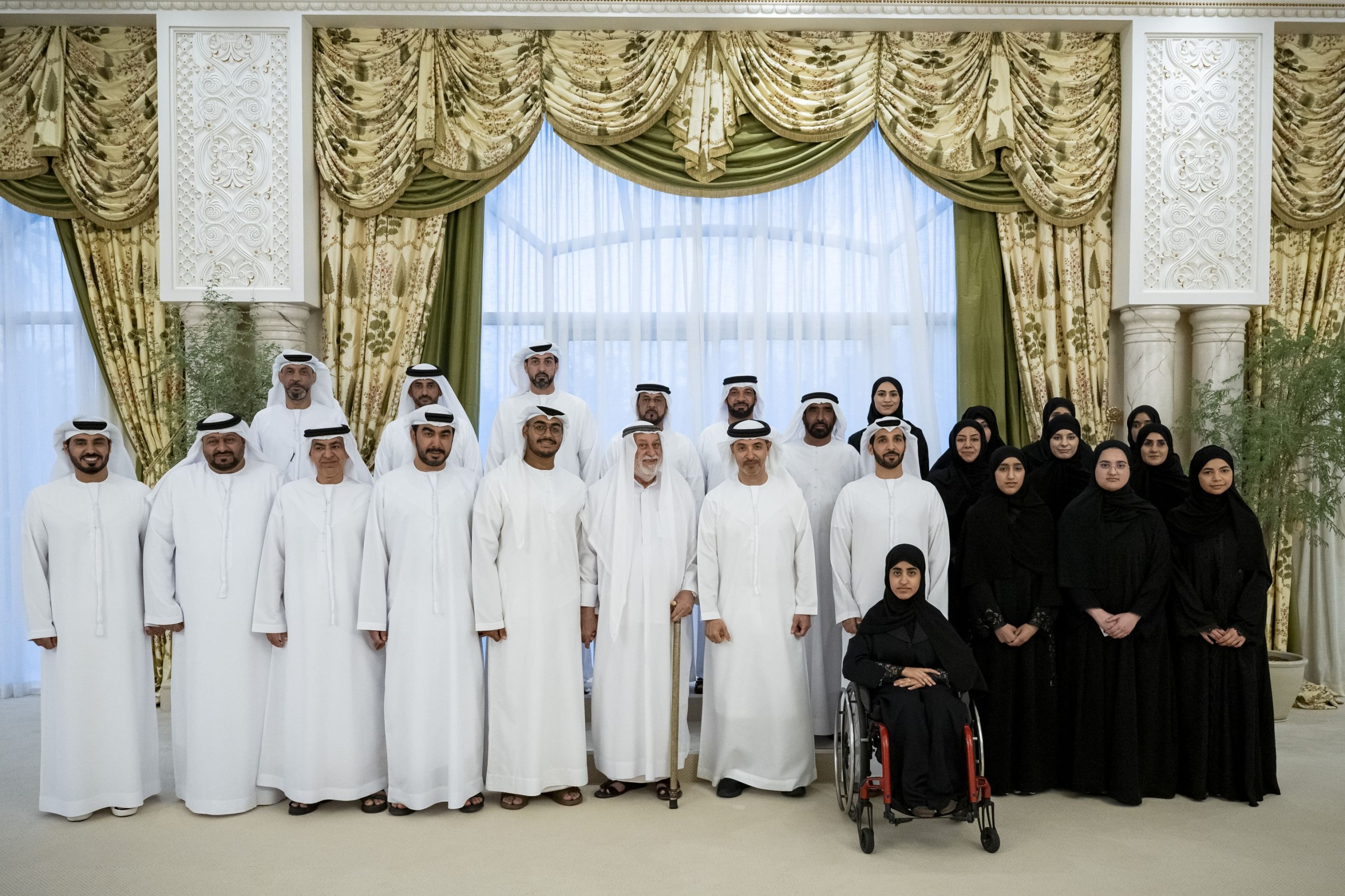 Hazza hails outstanding high school students