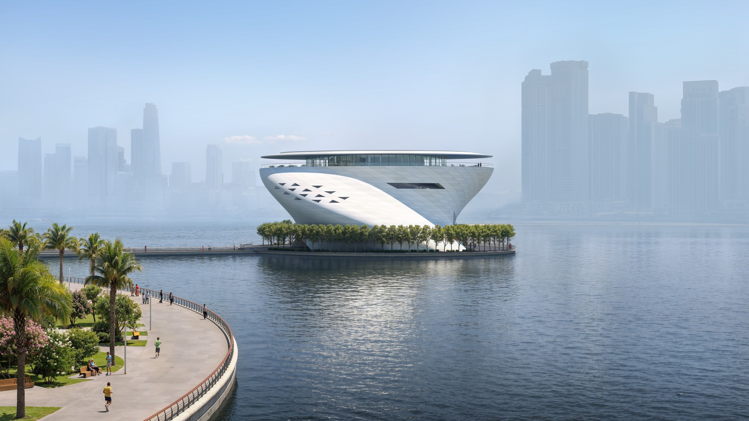 Dubai unveils Tadao Ando-designed Dubai Museum of Art on the Creek