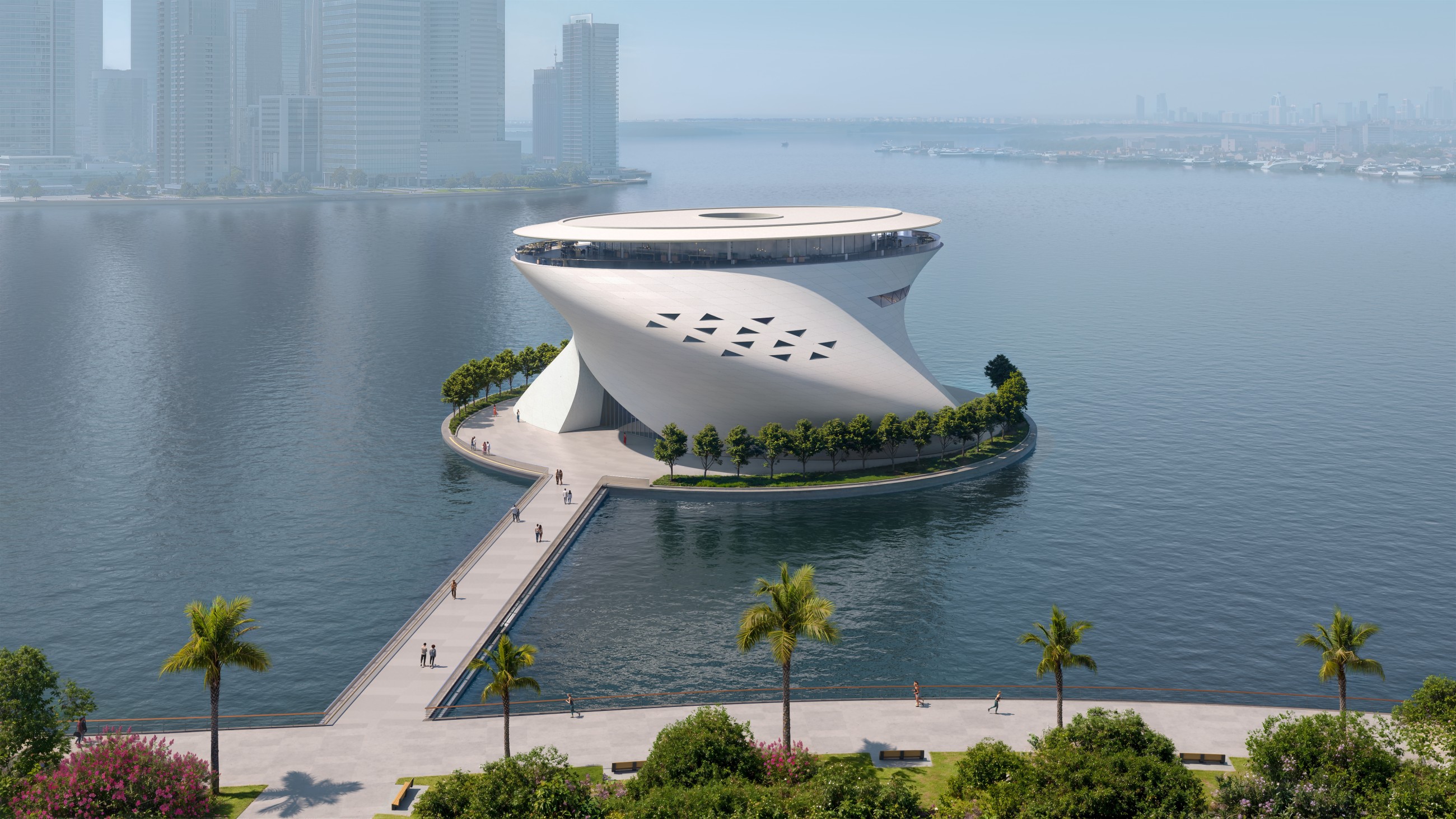 Dubai unveils Tadao Ando-designed Dubai Museum of Art on the Creek