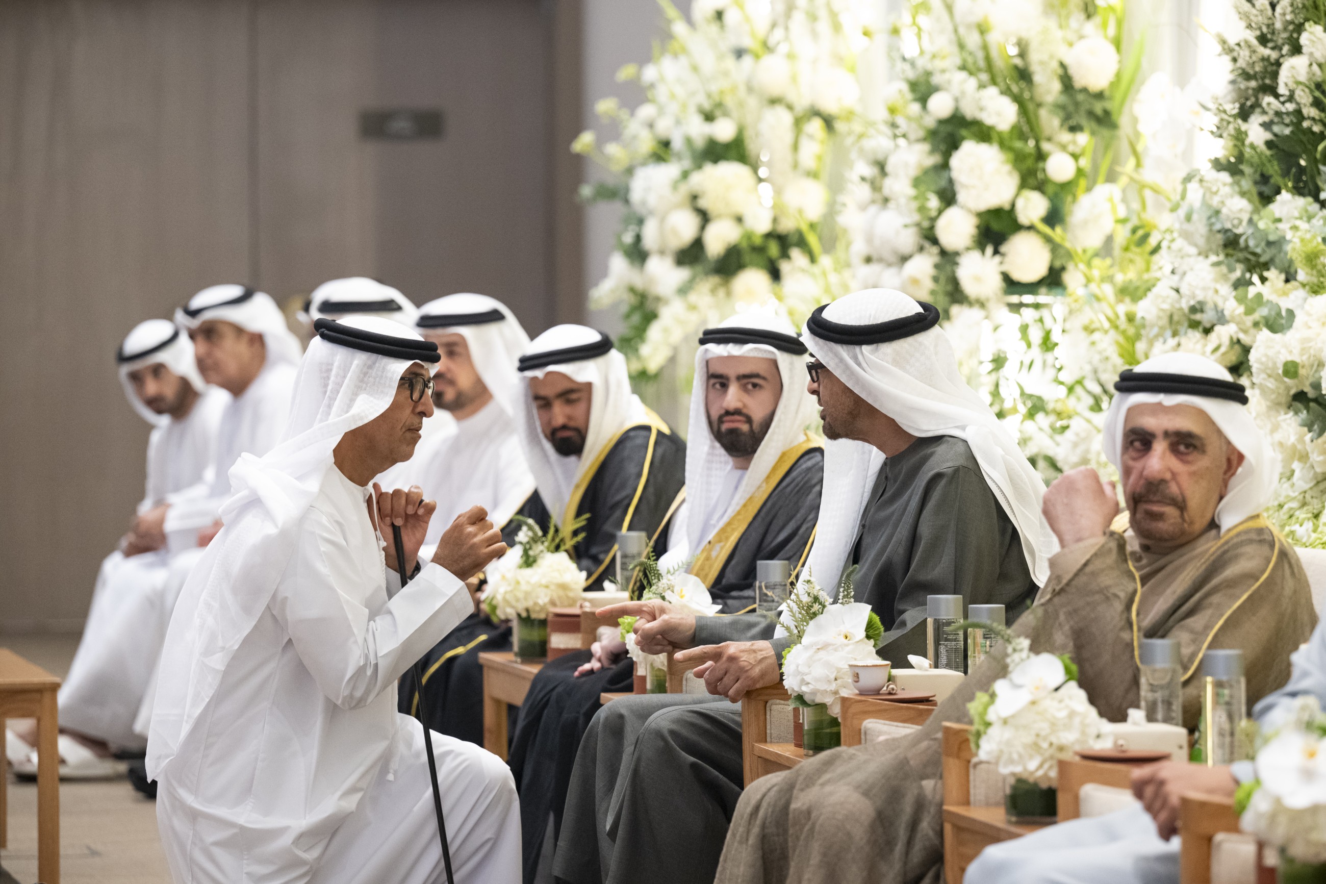 UAE President Sheikh Mohamed attends wedding of Faisal Al Bannai’s sons
