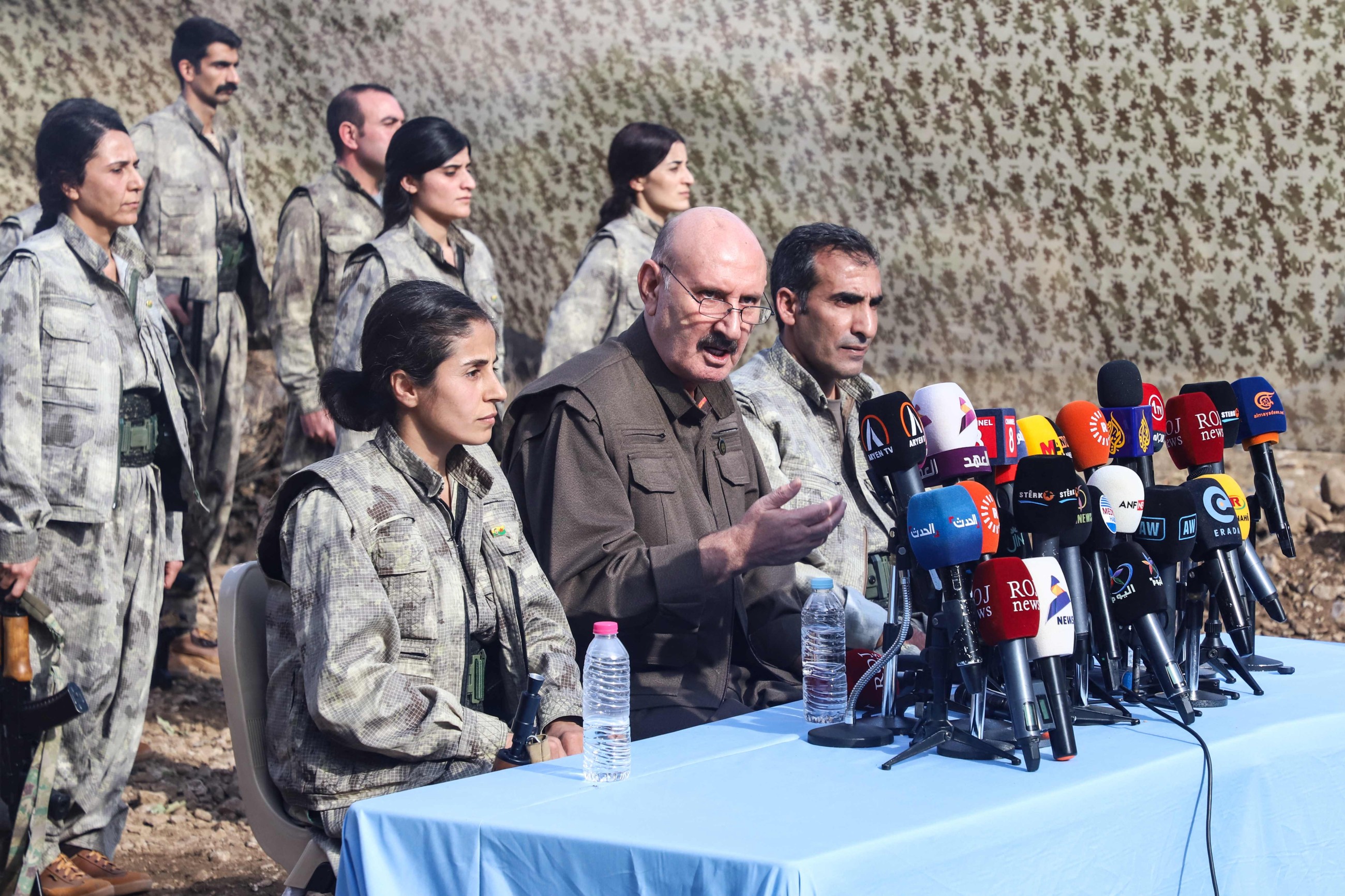 Kurdish PKK fighters announce withdrawal from Turkey as part of disarmament