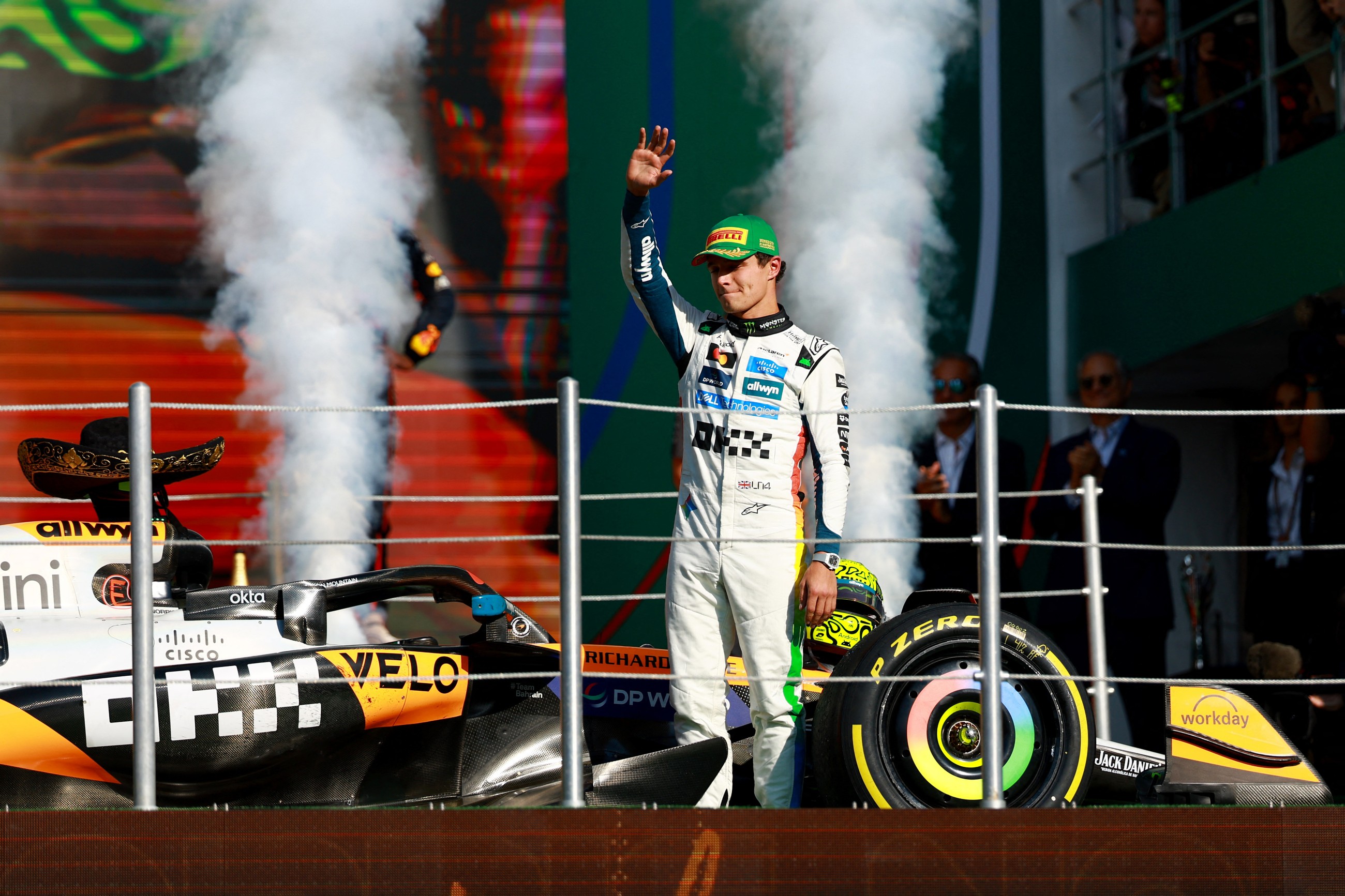 Norris unfazed by crowd boos after winning in Mexico