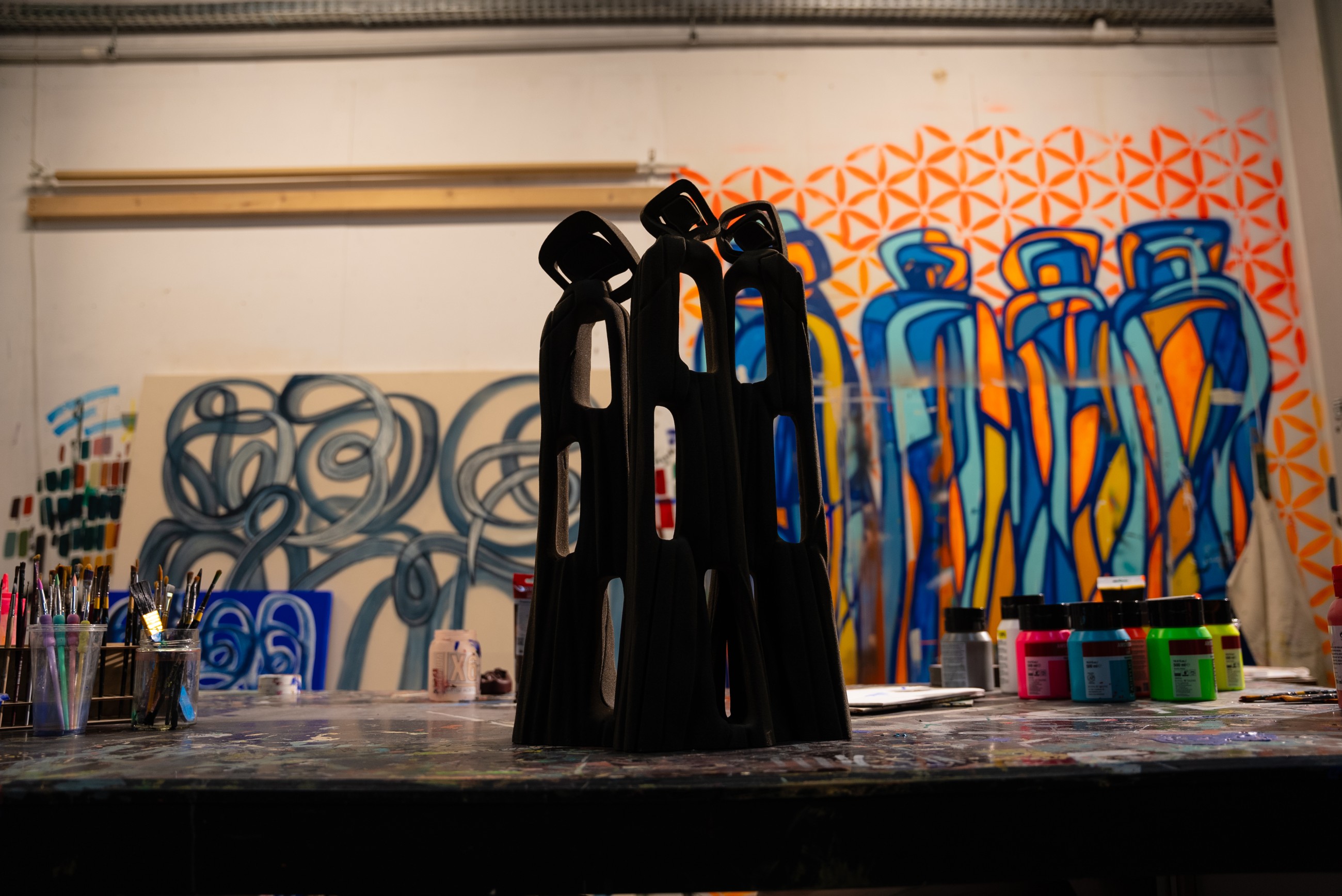 Egyptian artist Rabab Tantawy narrates the human story in multiple ways