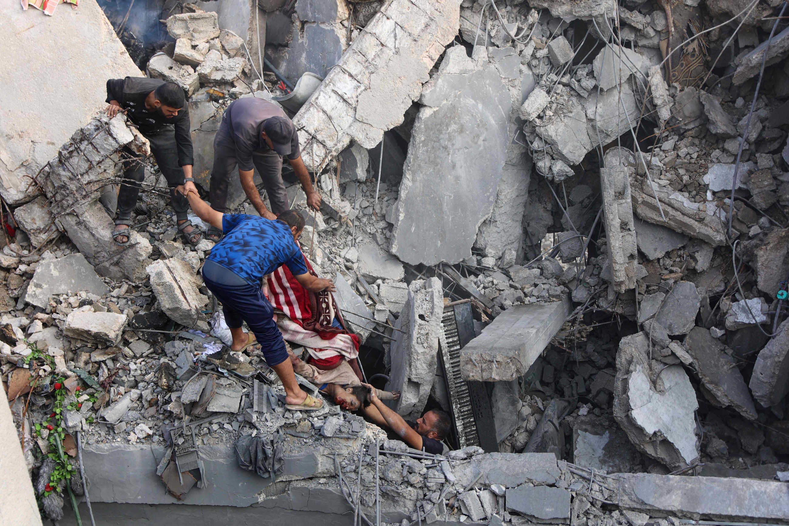 Night of strikes brings grief to Gazans trying to rebuild