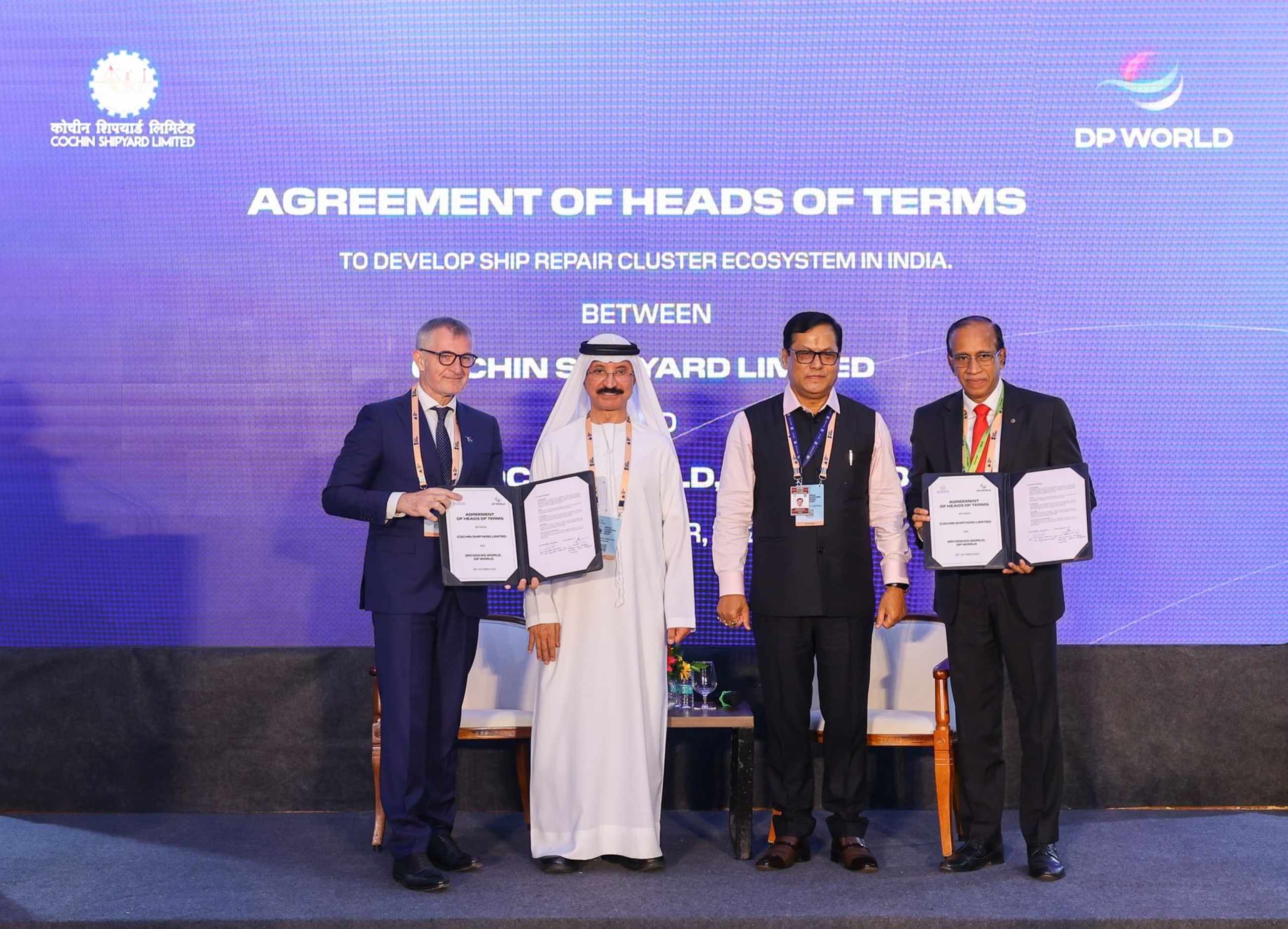 Drydocks World and CSL enter deal toenhance India&rsquo;s first ship repair cluster