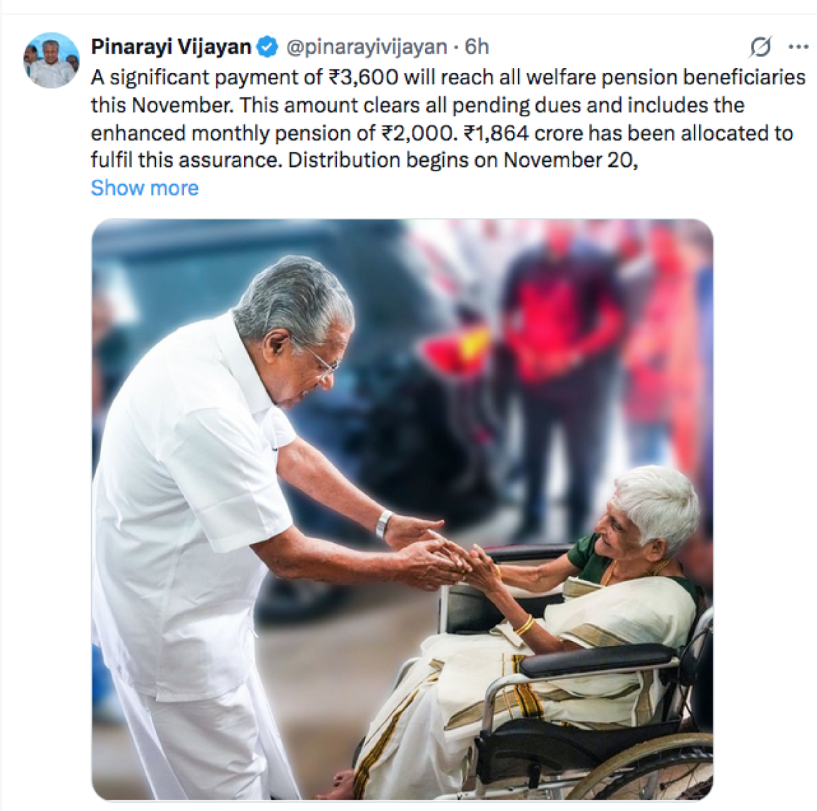 Kerala becomes India’s first state to eradicate extreme poverty