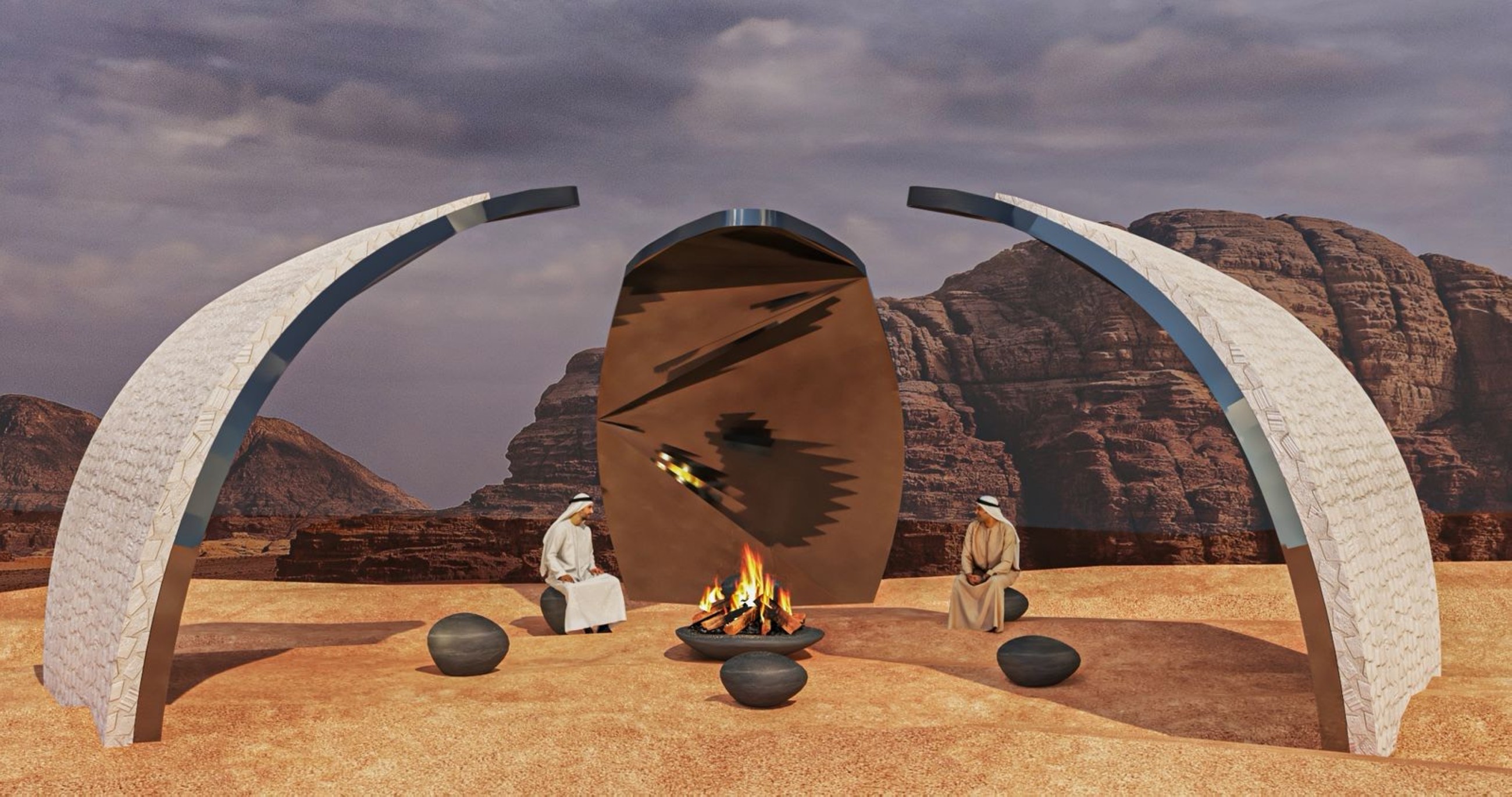 Rumi&rsquo;s timeless poetry inspires Tanweer Festival in Mleiha desert&rsquo;s ageless sands