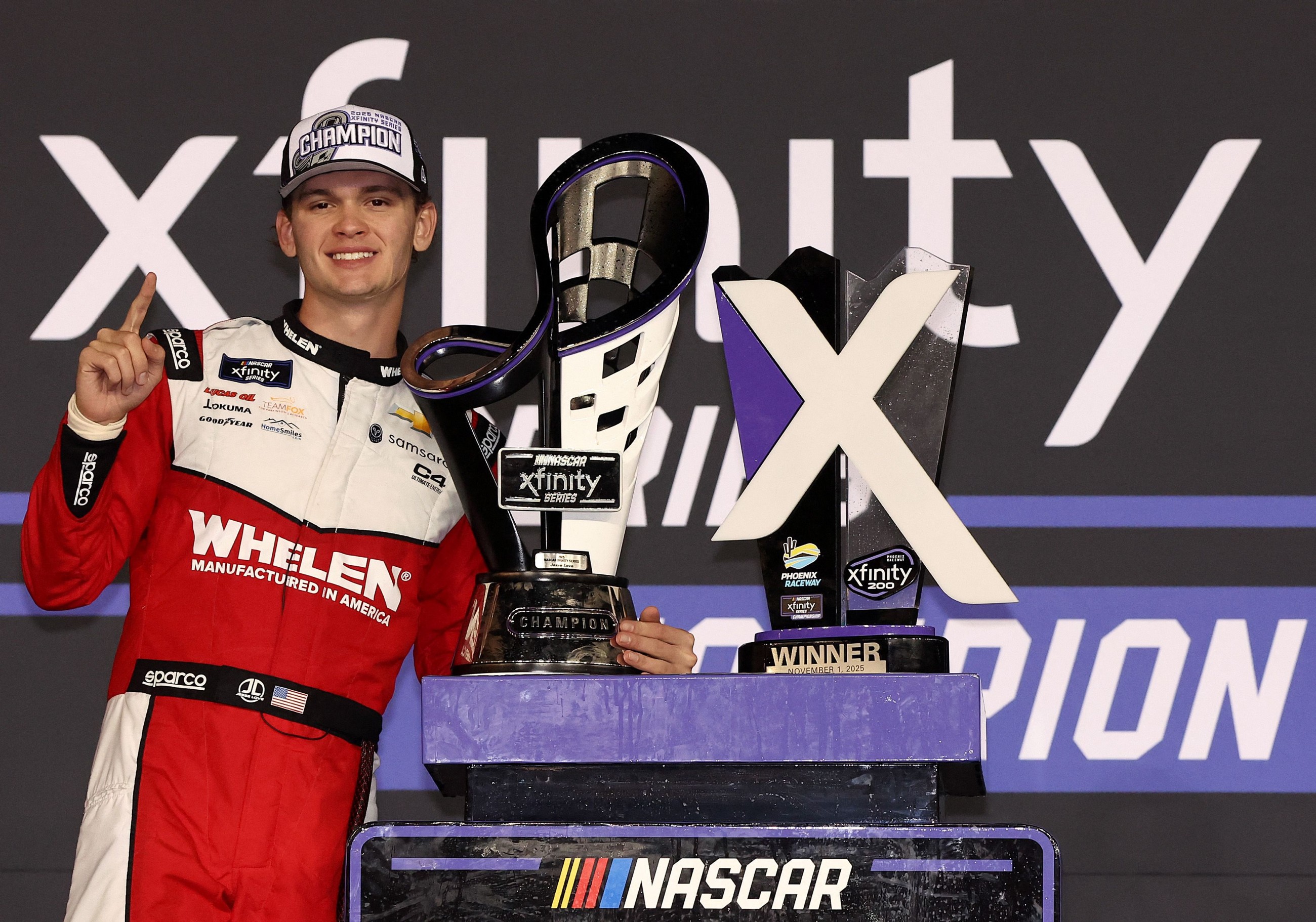 Jesse Love closes out breakout year with Xfinity Series championship