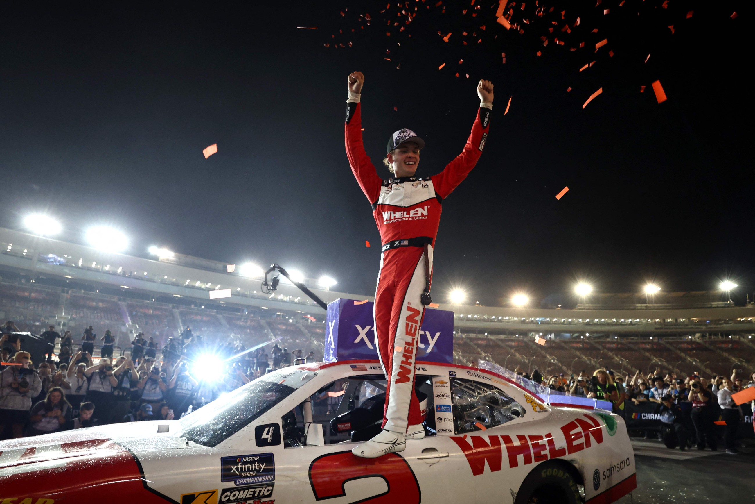 Jesse Love closes out breakout year with Xfinity Series championship