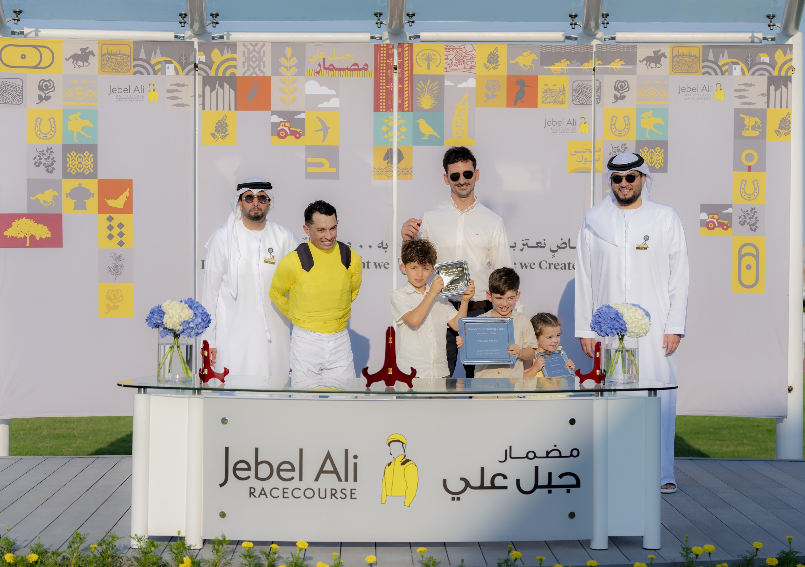 Costa steals show at Jebel Ali Racecourse with stunning treble in season opener