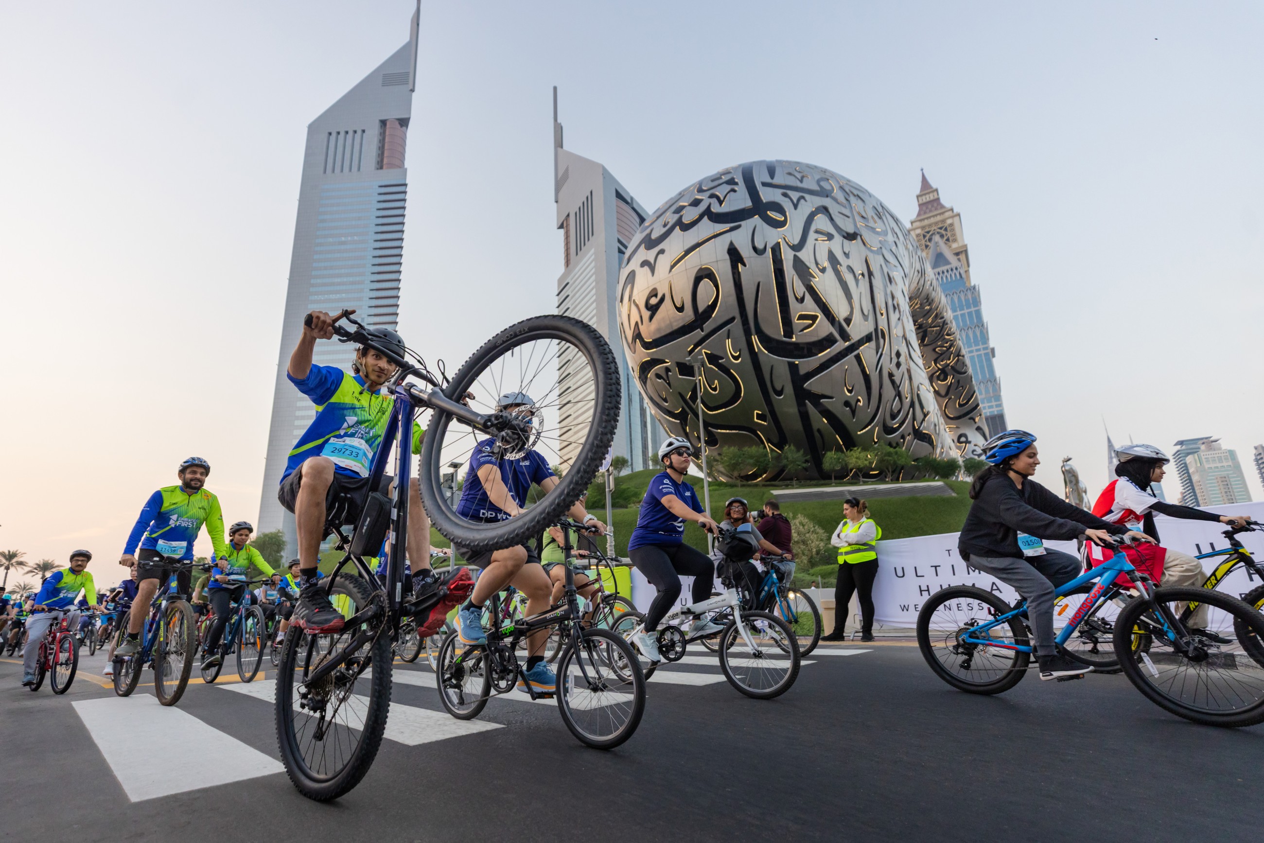 Dubai Ride 2025 kicks off Dubai Fitness Challenge with record 40,327 cyclists